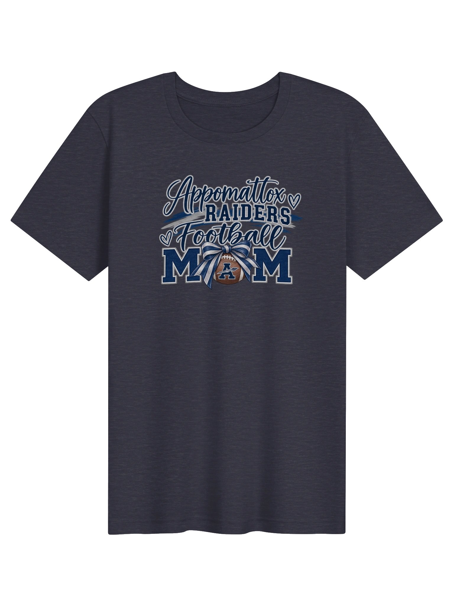 Appomattox Raiders Football Mom T-Shirt product image (2)