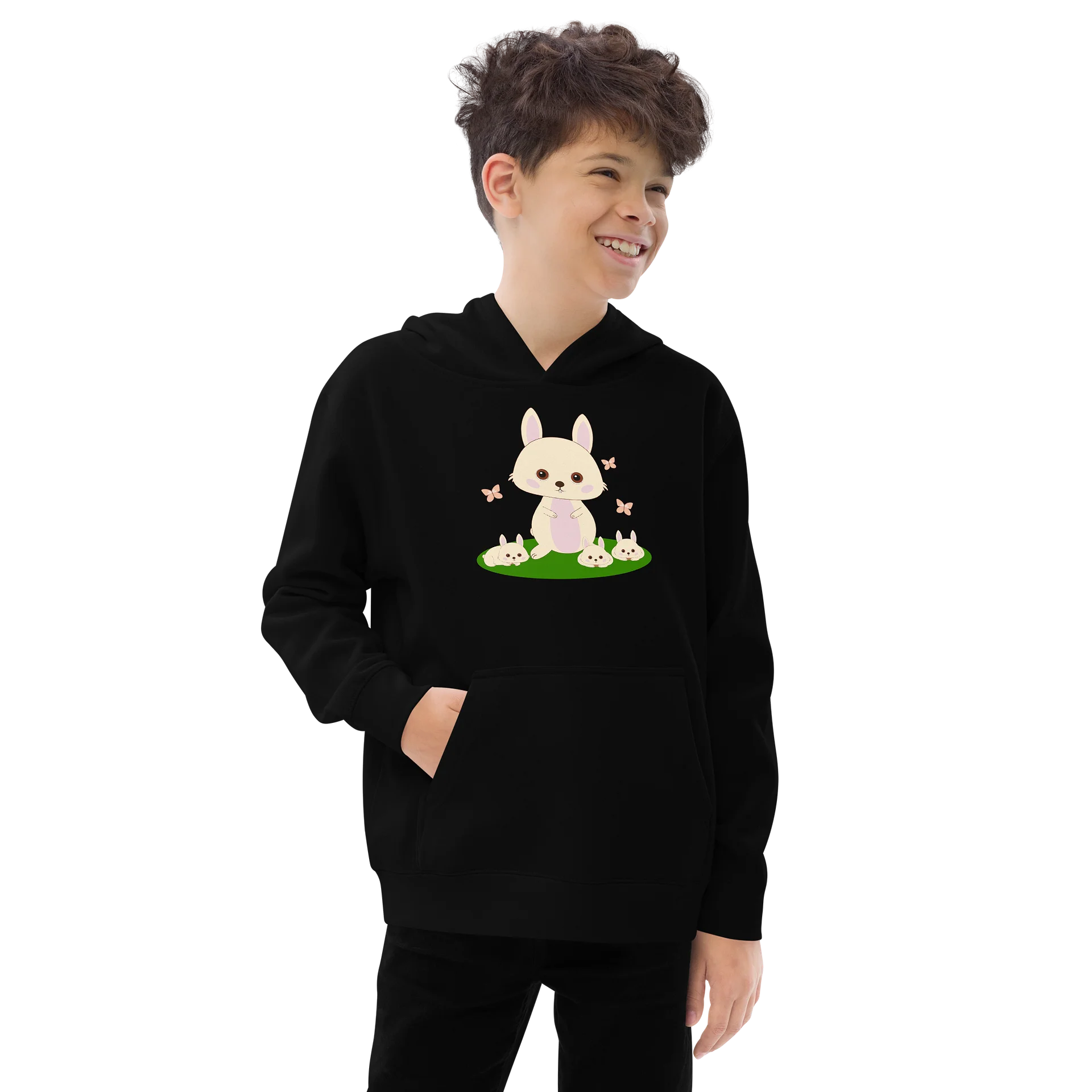 Woodland Families Bunny Youth Pullover product image (2)