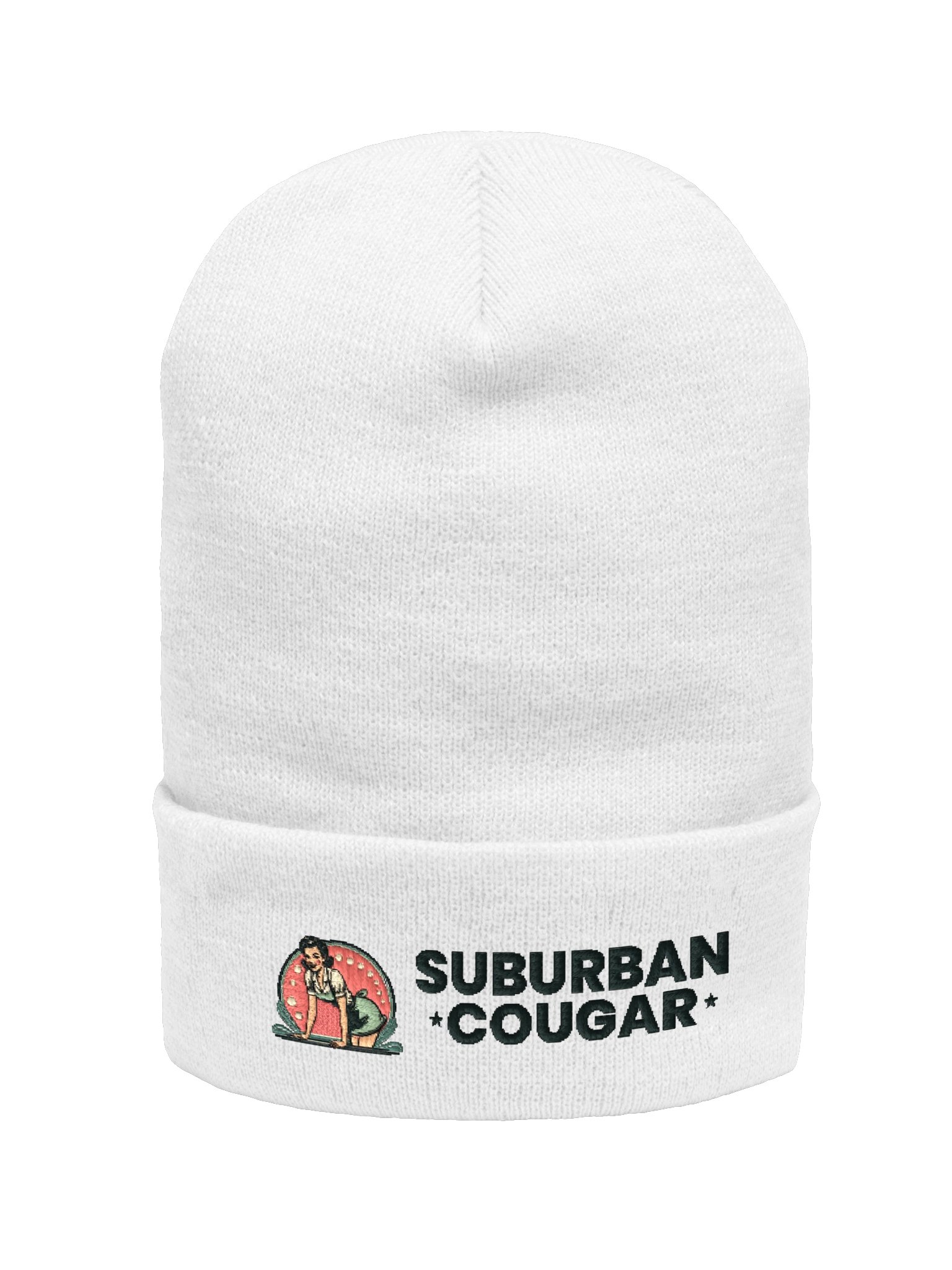 Suburban Cougar Embroidered Beanie product image (3)