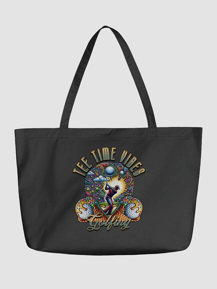 Tee Time Vibes Golfing Swing into Style Tote Bag product image (2)