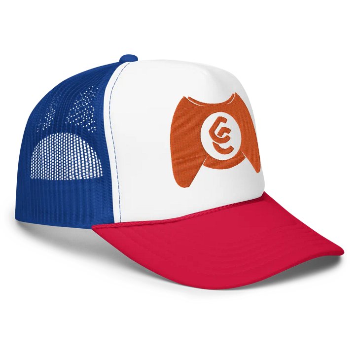 Retro Vibes Foam Trucker Hat product image (1)
