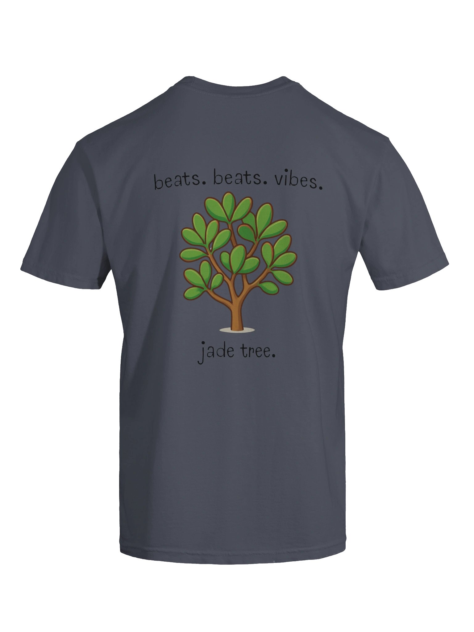 T-Shirt beats. beats. vibes. Printed (Back) product image (7)