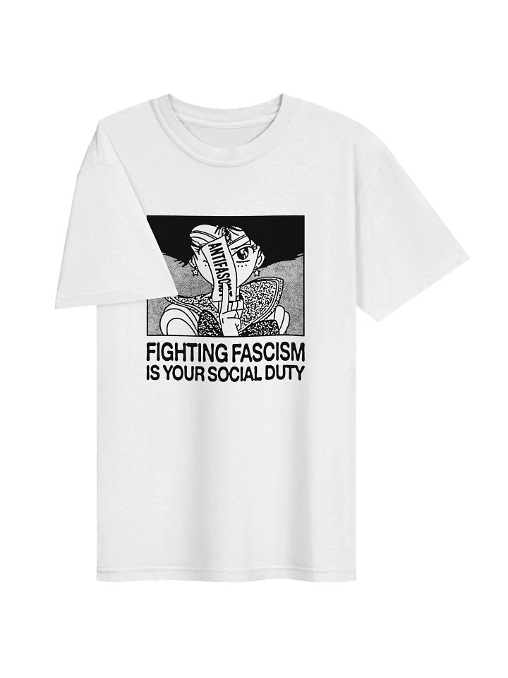 FIGHTING ! T-shirt. white vers. product image (2)