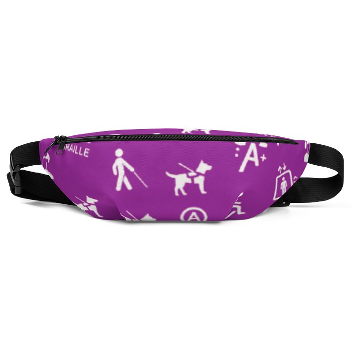 Accessibility Print Fanny Pack product image (1)
