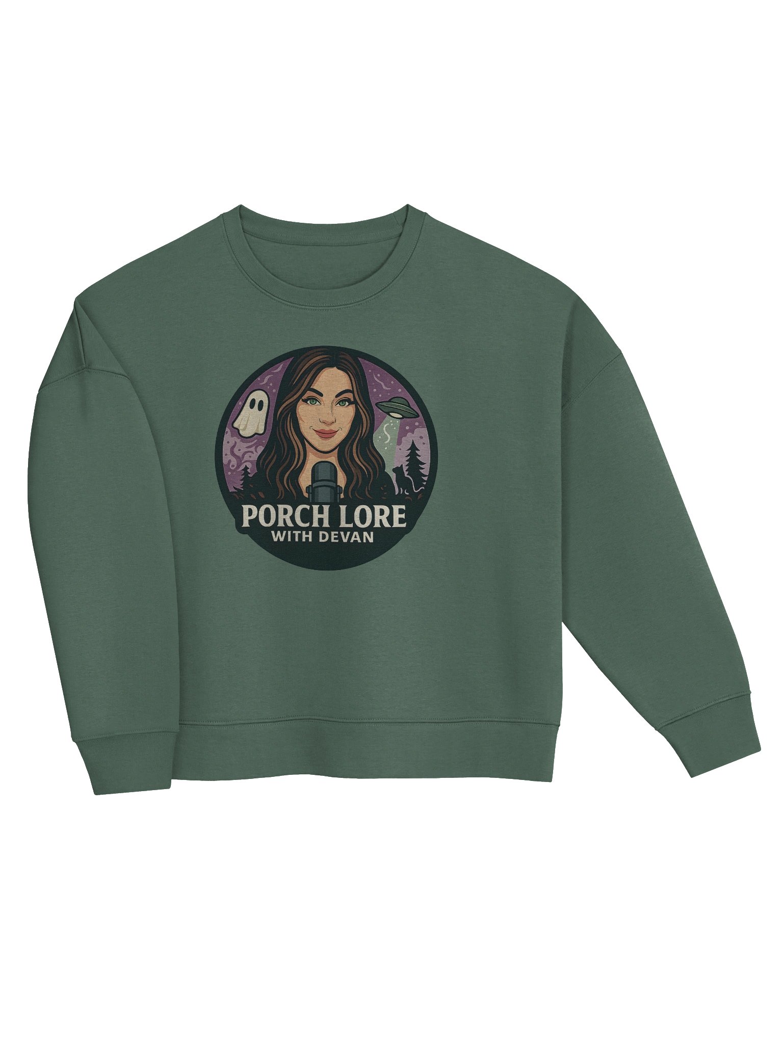 PORCH LORE DEVAN ORGANIC CREW NECK SWEATSHIRT product image (3)