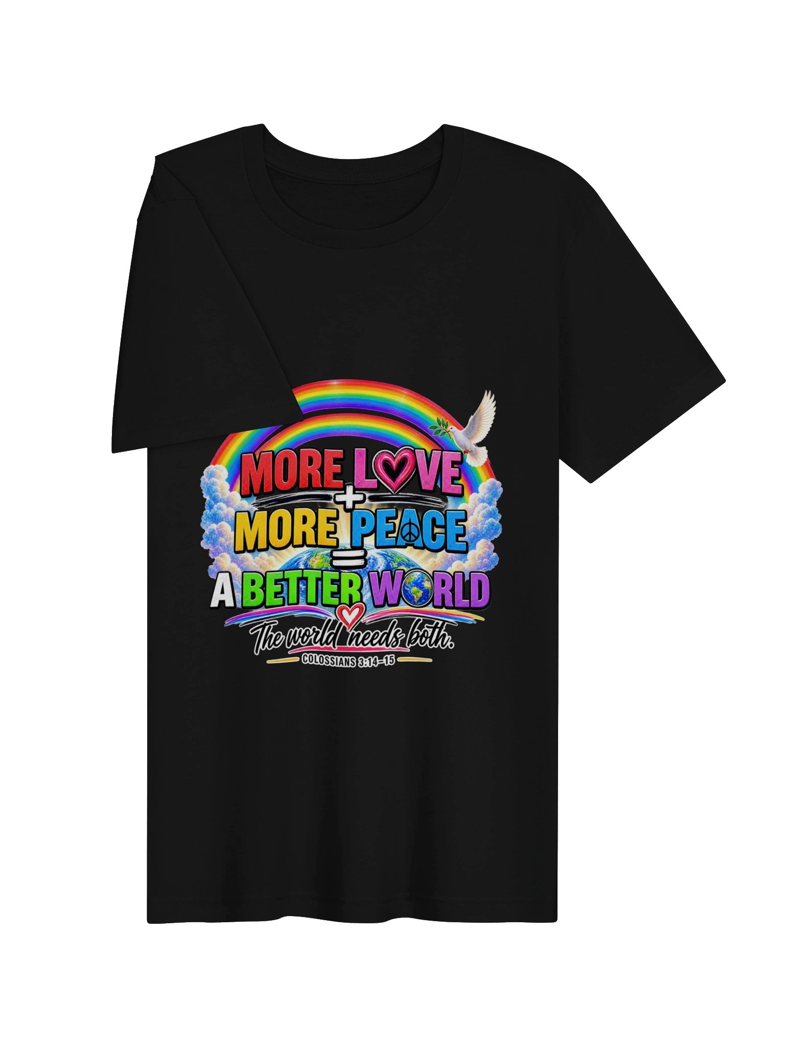 MORE LOVE + MORE PEACE = A BETTER WORLD 🌎❤️☮️ product image (15)
