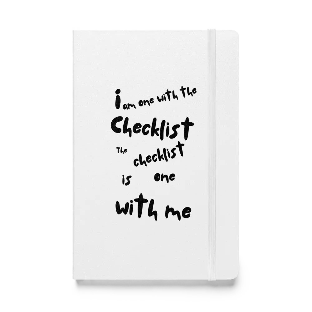 Checklist Affirmation Hardcover Journal product image (2)