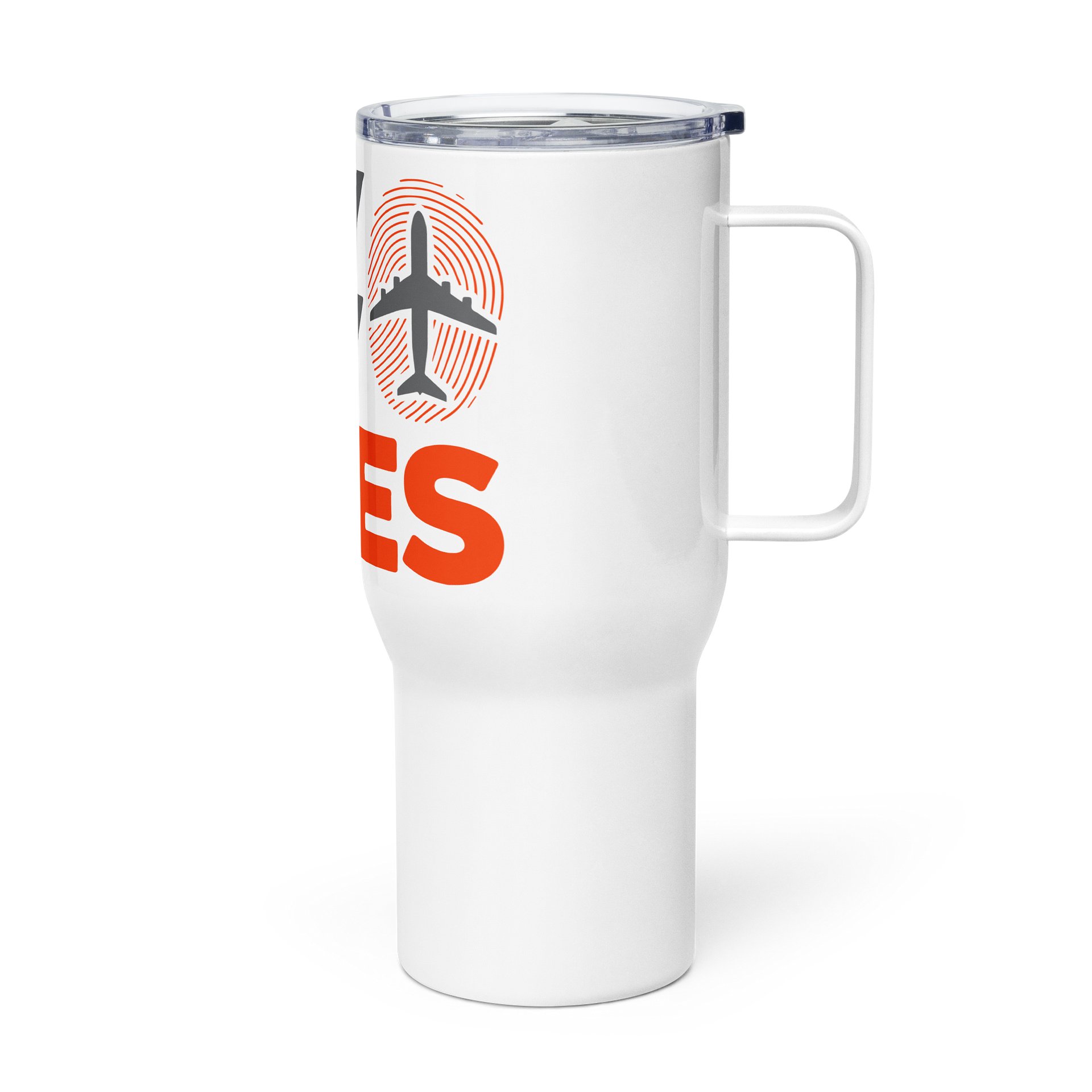 Reisebecher mit MayDayFiles Logo product image (3)