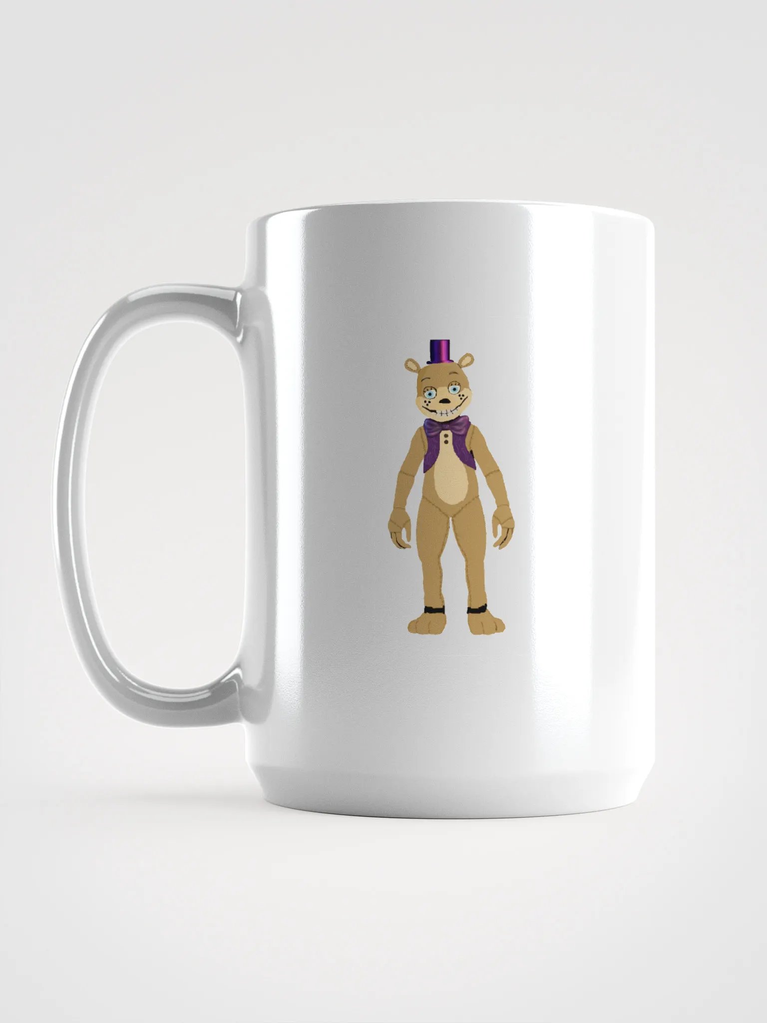 Glitchbear White Glossy Mug product image (6)
