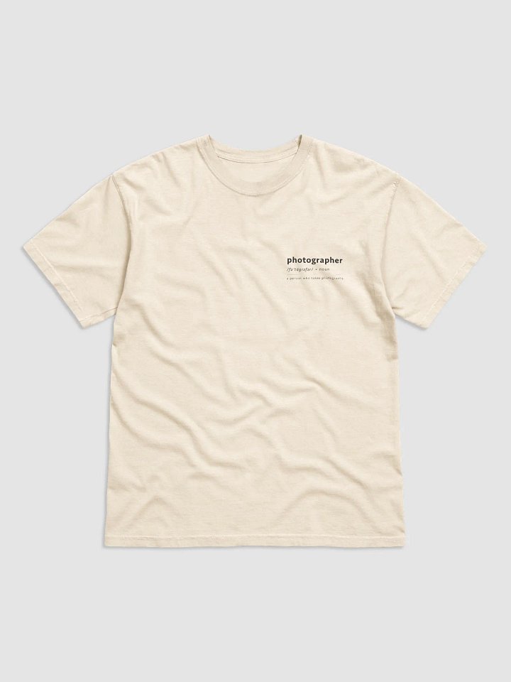 A Person Who Takes Photographs - t-shirt product image (2)