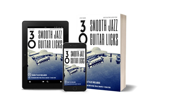 30 Smooth Jazz Licks For Guitar - PDF Method With Audio product image (2)