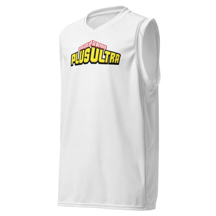 Never Give Up Go Beyond Plus Ultra Basketball Jersey product image (1)