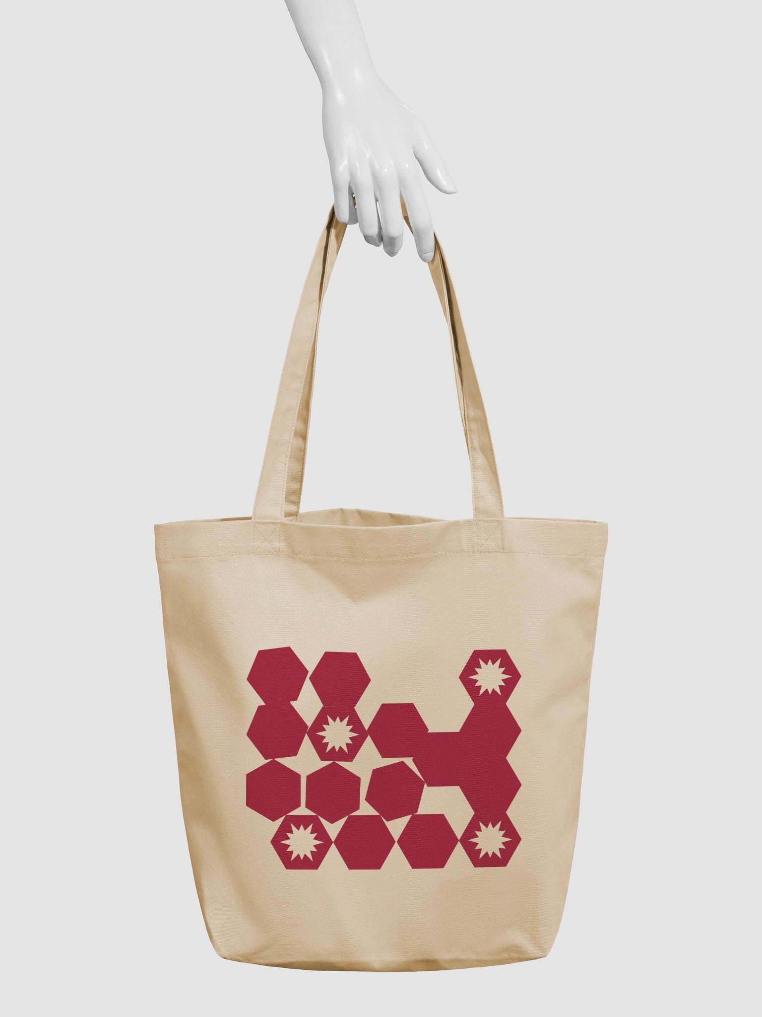 A Heap of Hexagons Totebag product image (7)