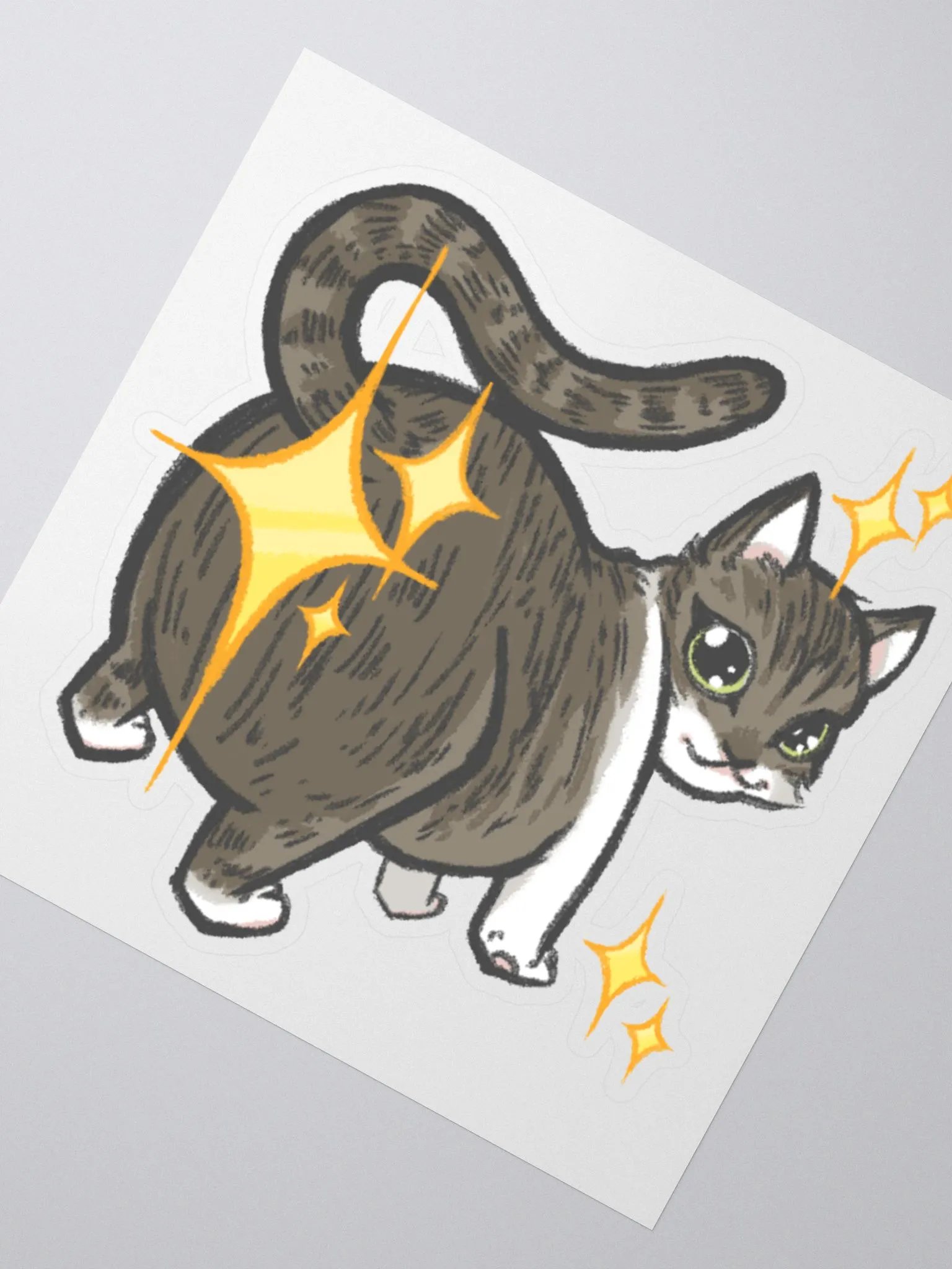 Bartleby Catbutt Emote Sticker product image (2)