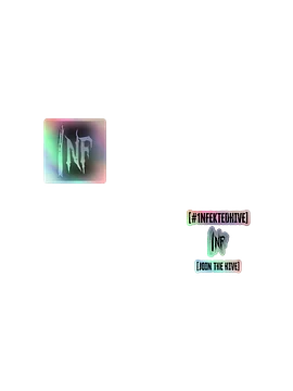 Team 1NFEKTED Street Sticker Set