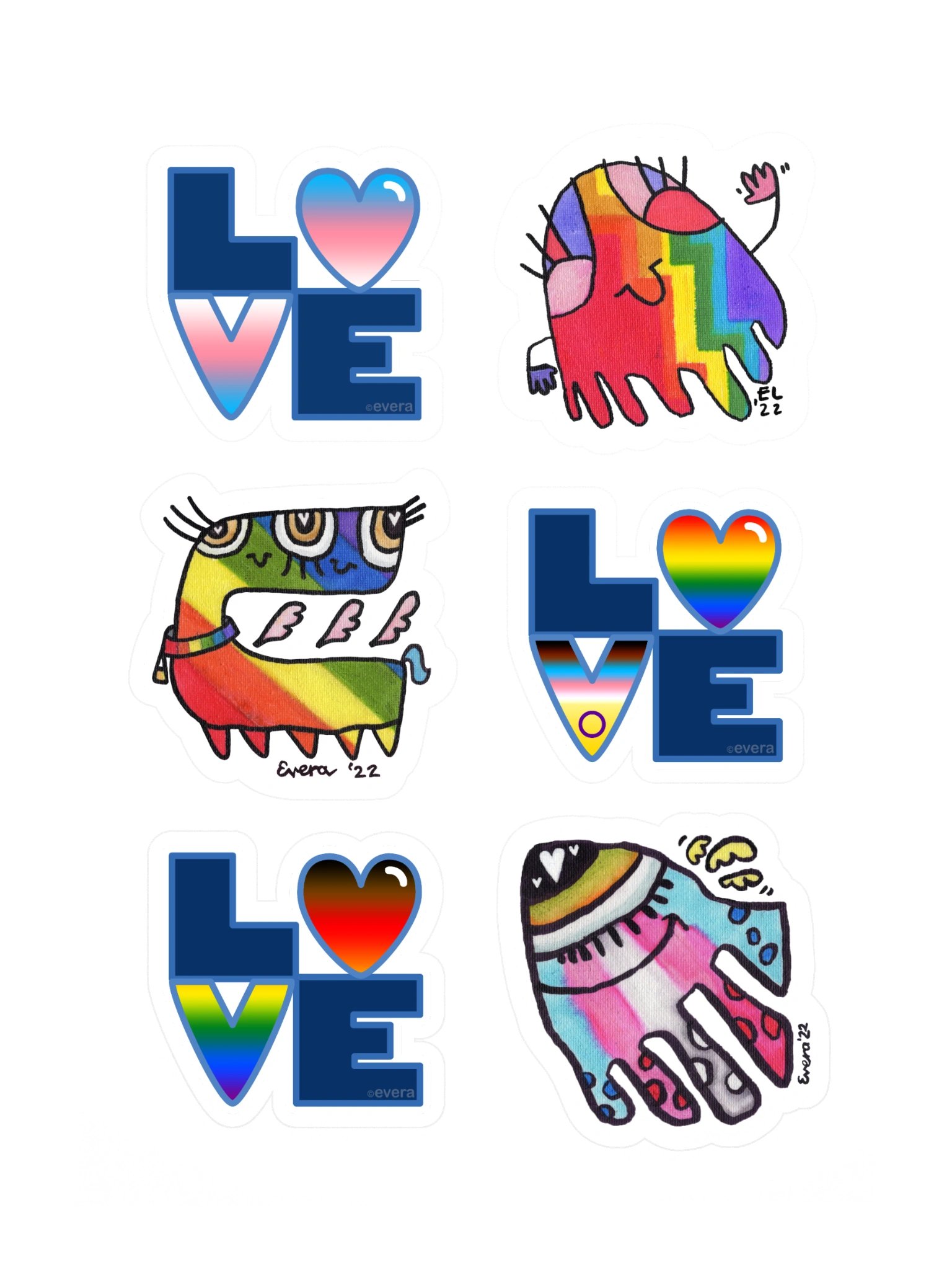 Pride Sticker Sheet product image (3)