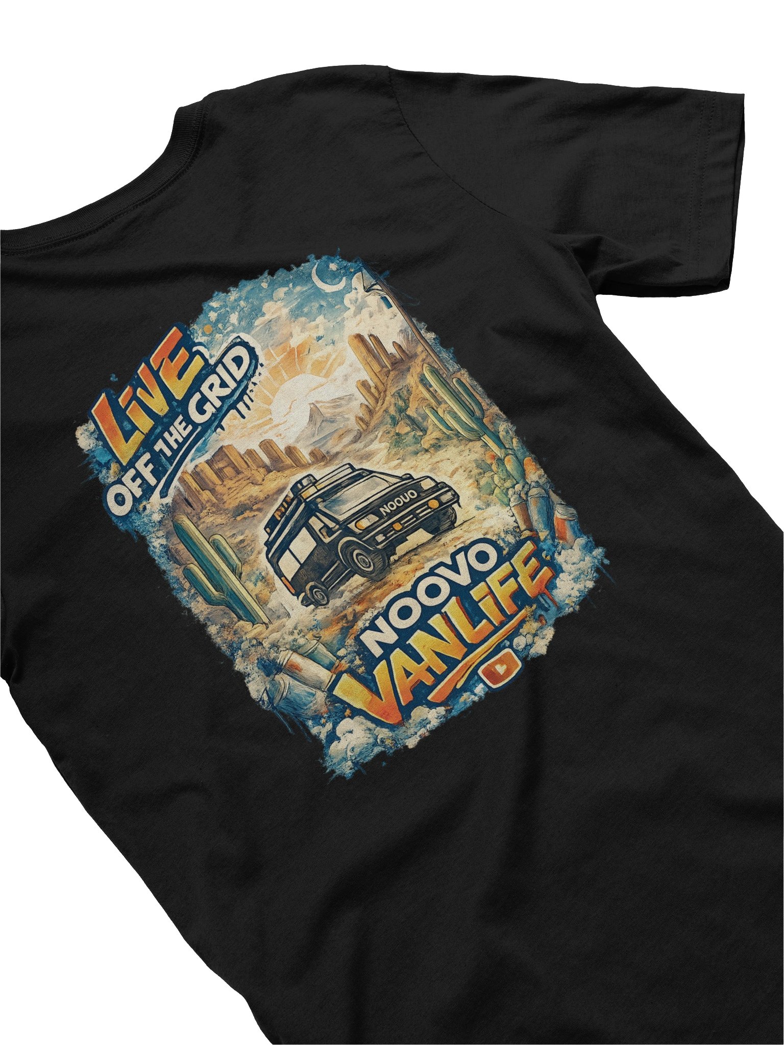 Live Off The Grid Black Tee product image (1)