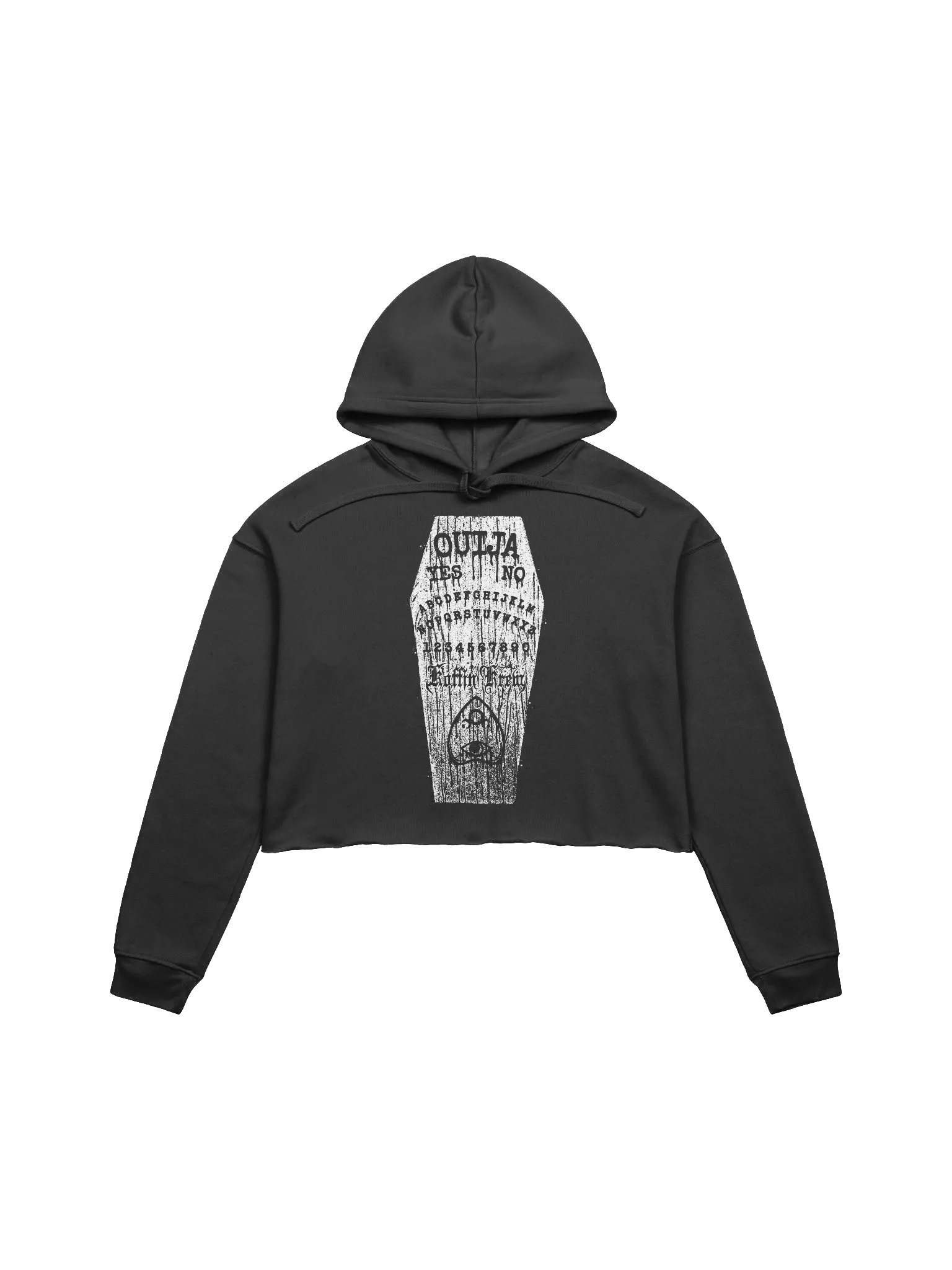 Cursed Connections Women's Fleece Crop Hoodie product image (1)