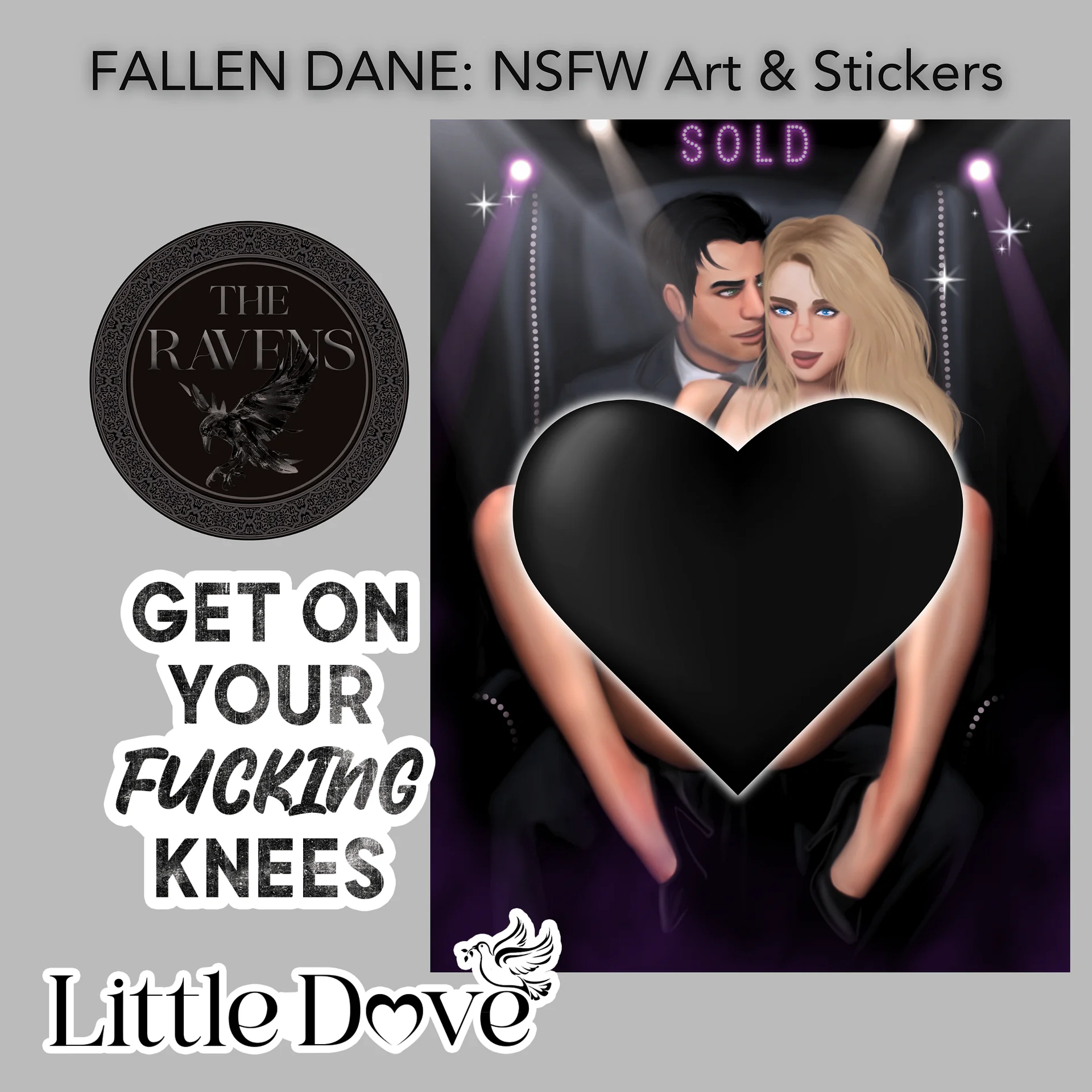 Fallen Dane: Signed Discreet Paperback product image (4)