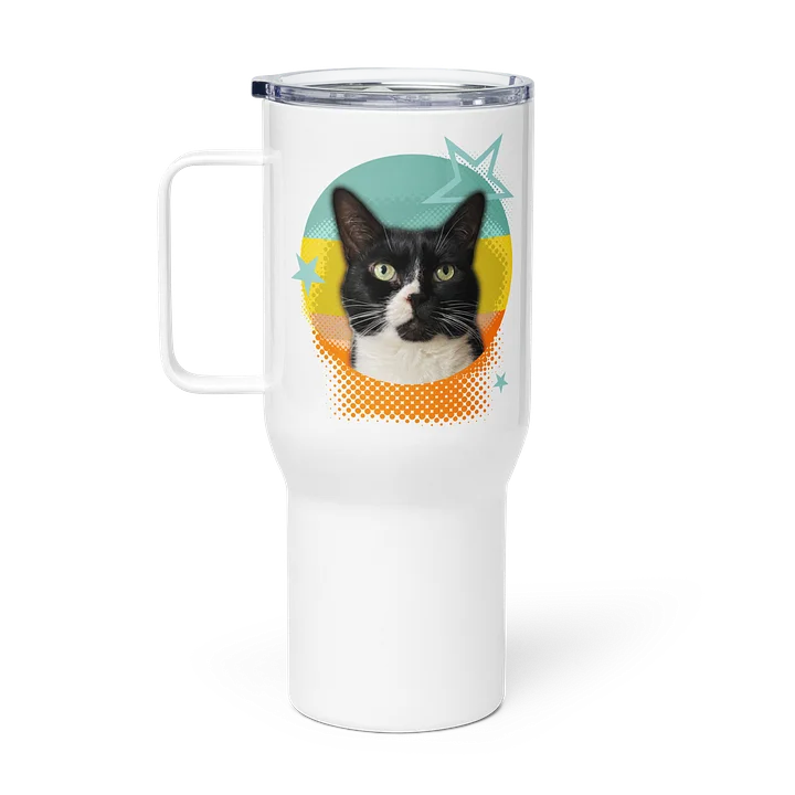 Retro Onyx Travel Mug | Tasse de voyage product image (1)