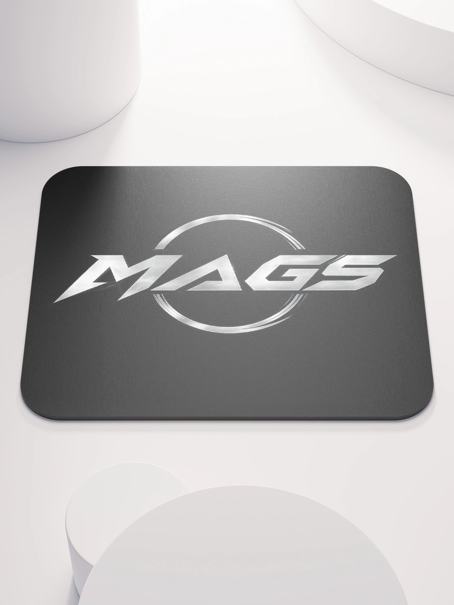 MAGS METALLIC LOGO MOUSE PAD product image (1)
