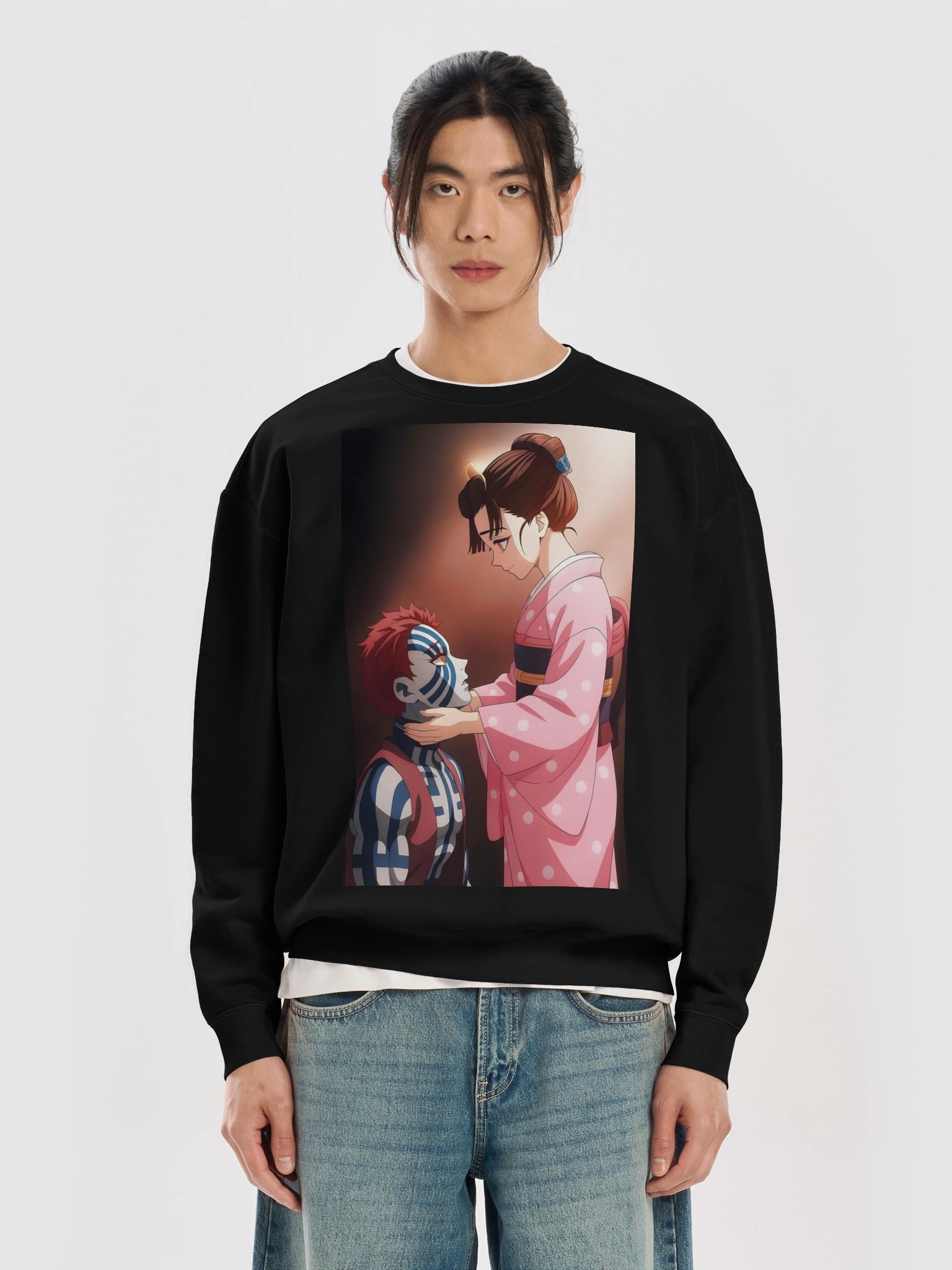 Anime Spotlight Kimono Crewneck Sweatshirt product image (5)