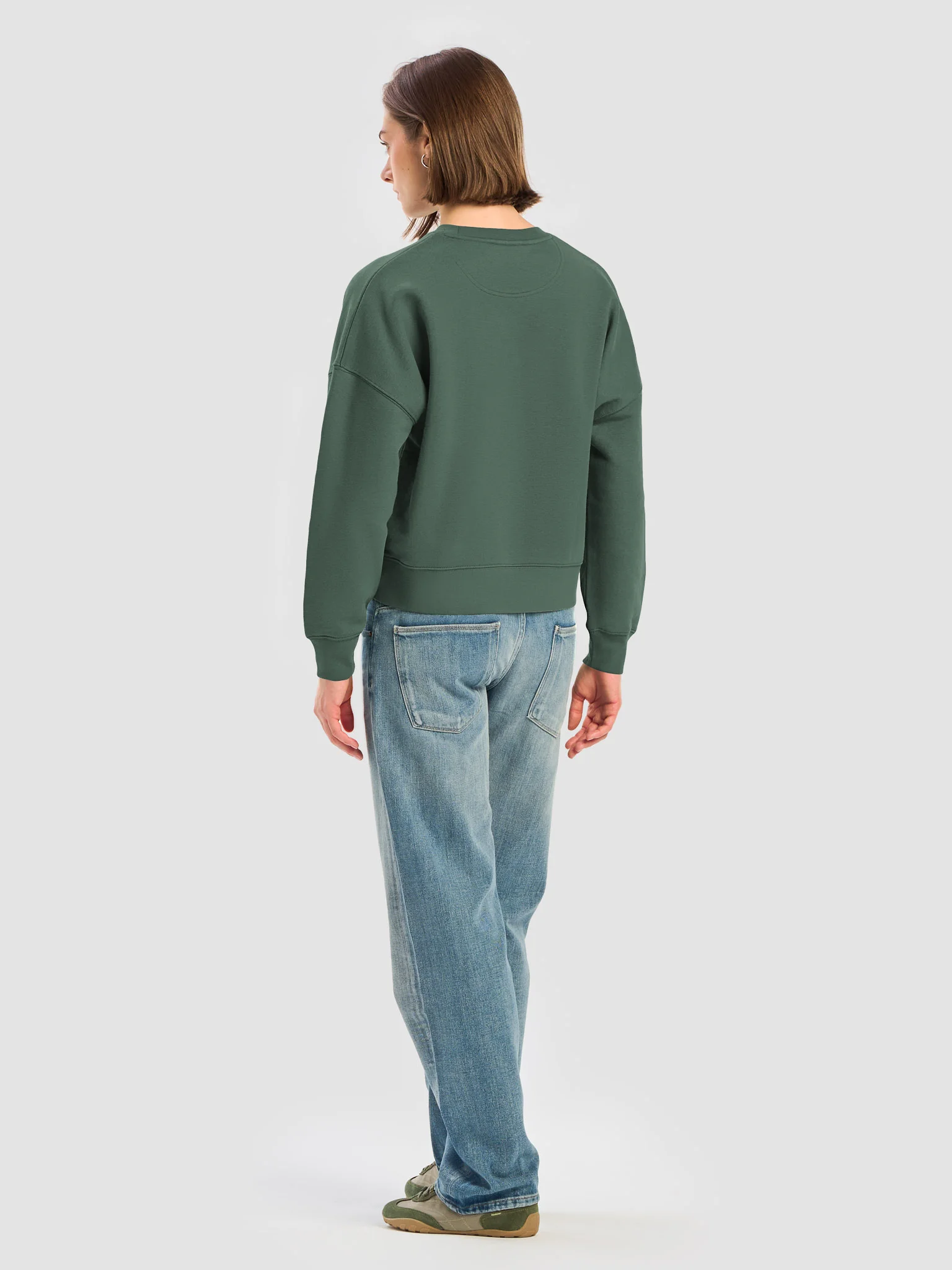 The Women's Organic Crew Neck Sweatshirt product image (6)