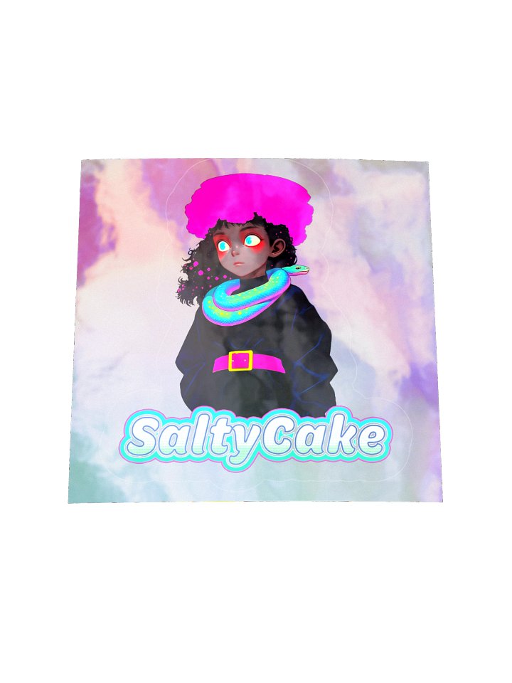 SALTYCAKE CLASSIC Kiss Cut Holographic Sticker product image (2)