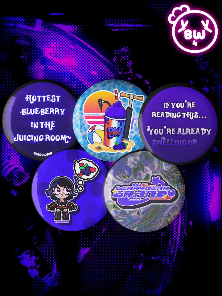 Berrywear Brand Drop 4 - Button Set product image (1)