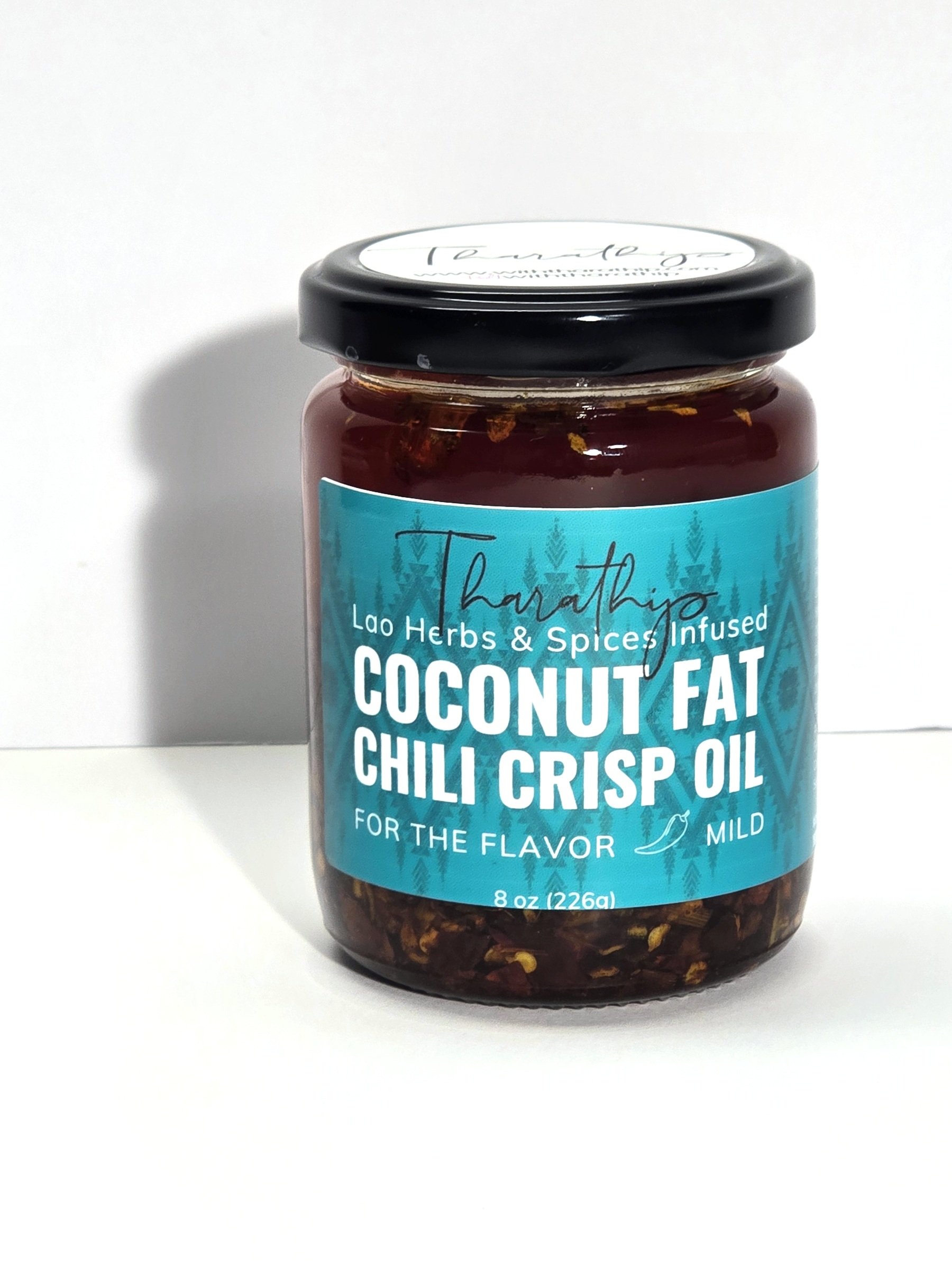 ນ້ຳມັນພິກໝາກພ້າວ Coconut Fat Chili Crisp Oil product image (1)