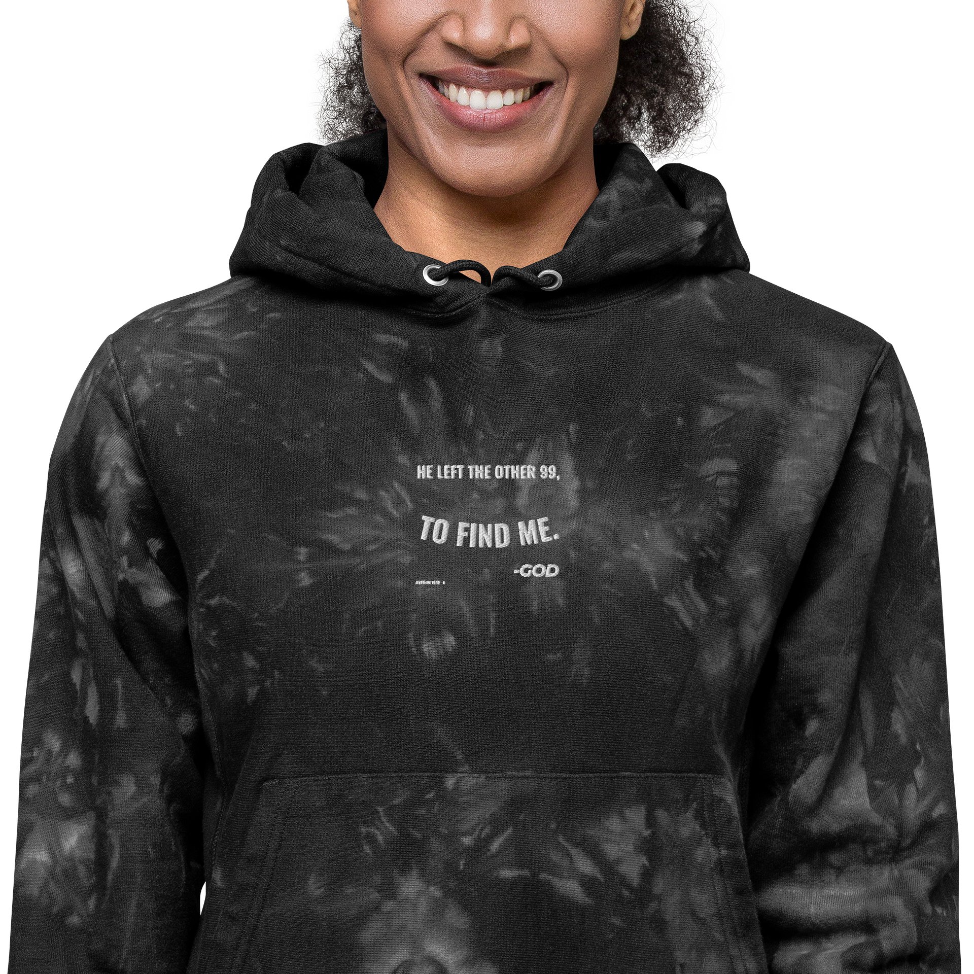 WOMEN - SPECIAL EDITION BLACK SHEEP TIE-DYE HOODIE product image (1)