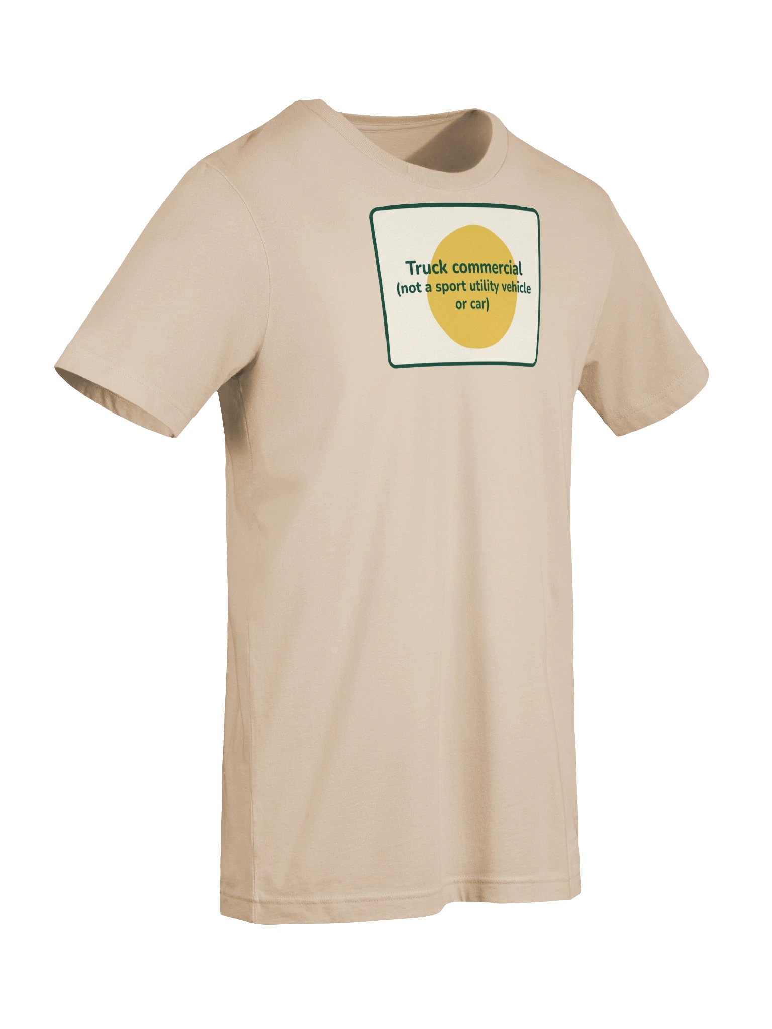 Truck commercial T-shirt (sand) product image (7)