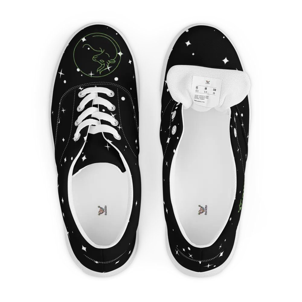 Starry Taurus Lace-Up Canvas Shoes product image (6)