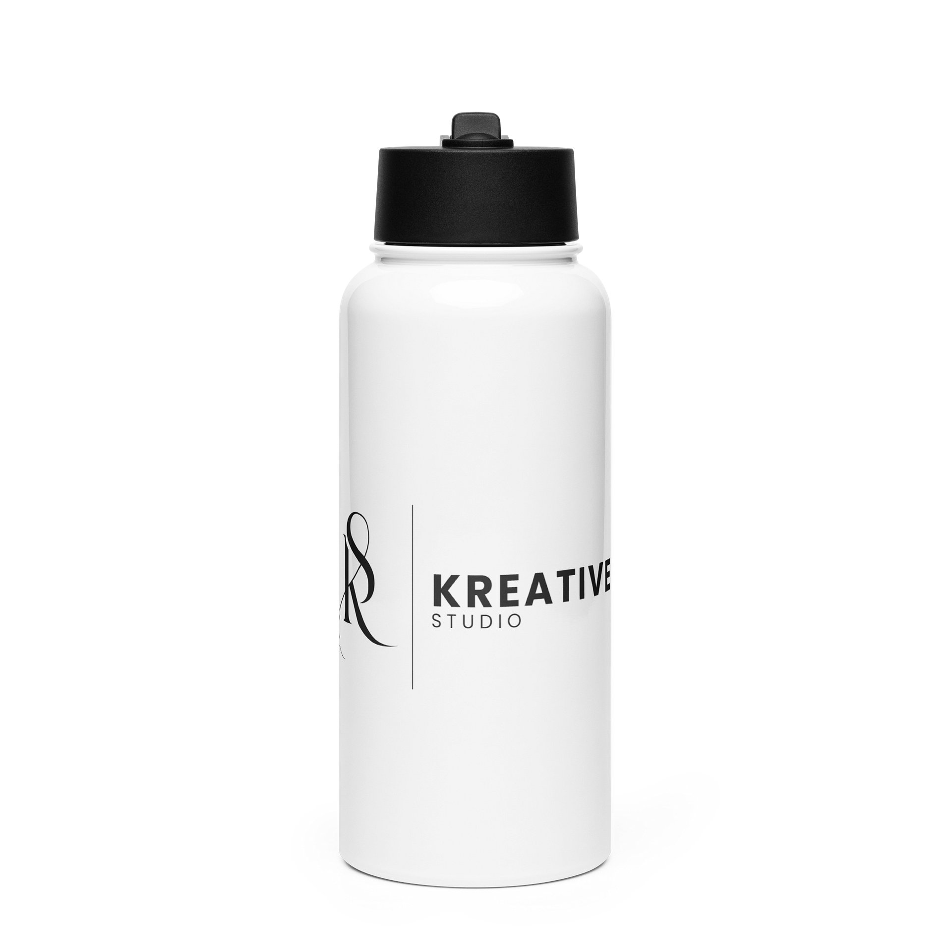 CLASSIC WHITE WATER BOTTLE - SIGNATURE COLLECTION product image (1)