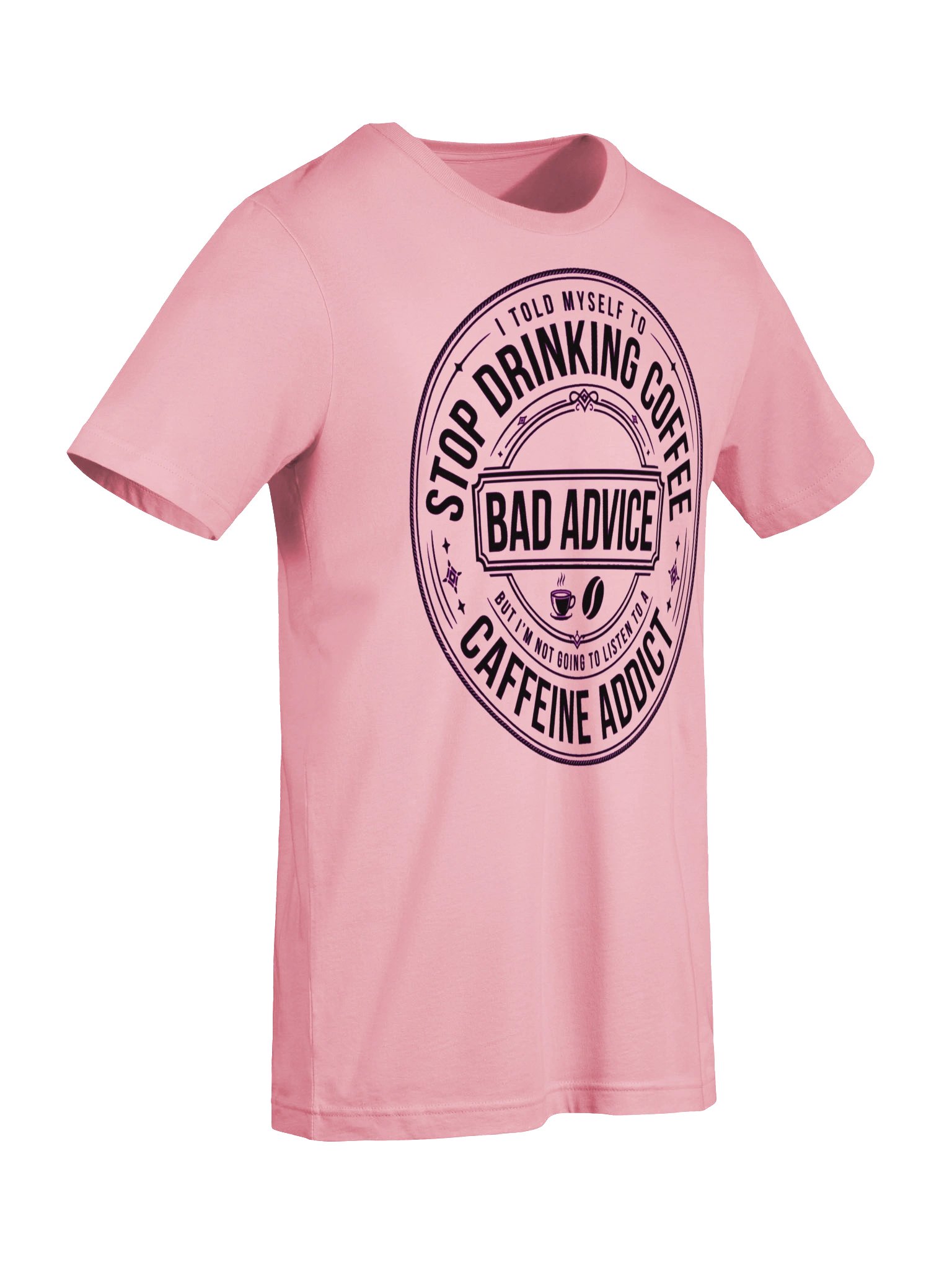 EA Coffee Confessions – Stop Drinking Coffee Funny T-Shirt (Black Ink) product image (4)