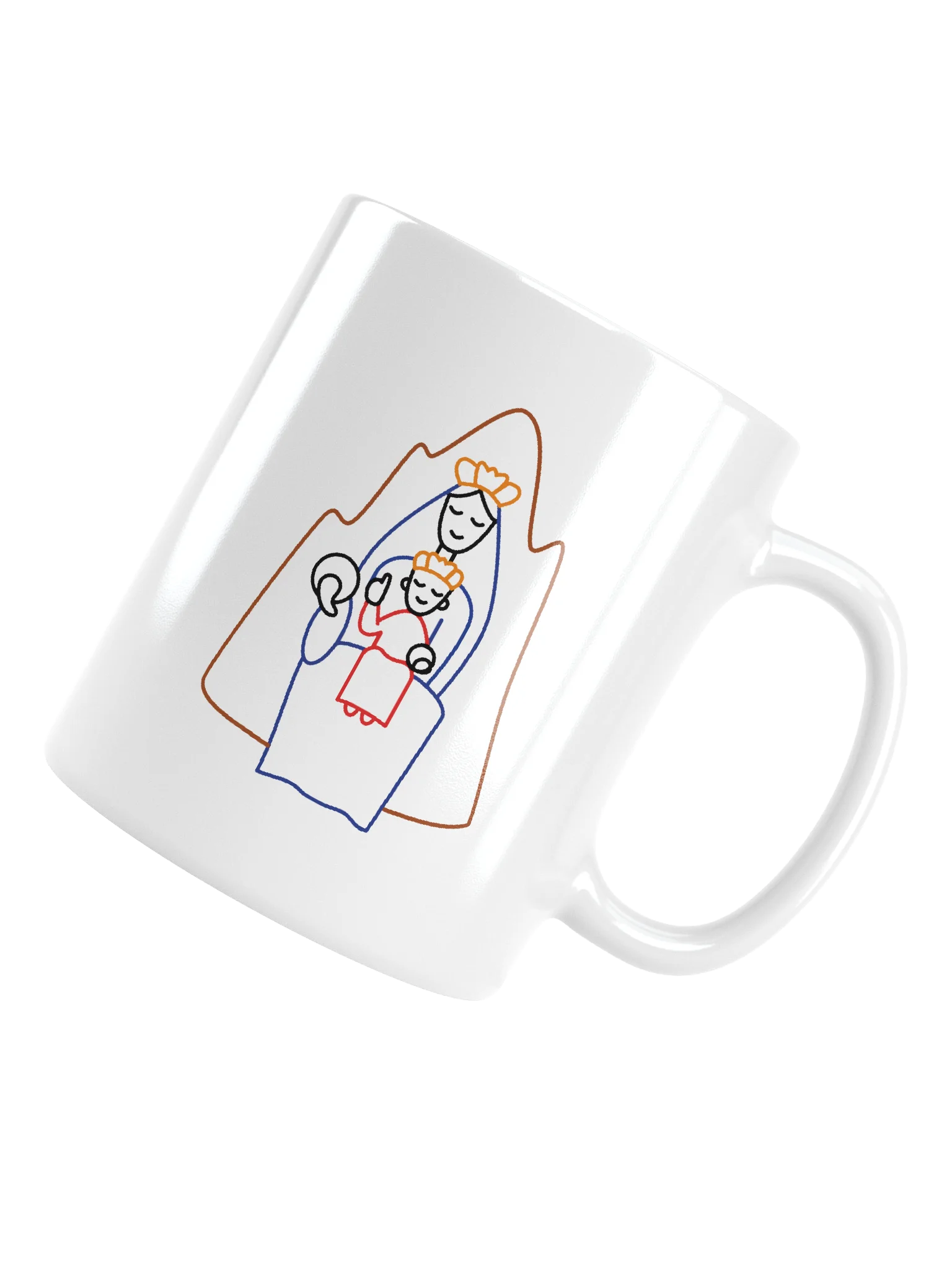 Minimalist Lady of Montserrat Mug product image (5)