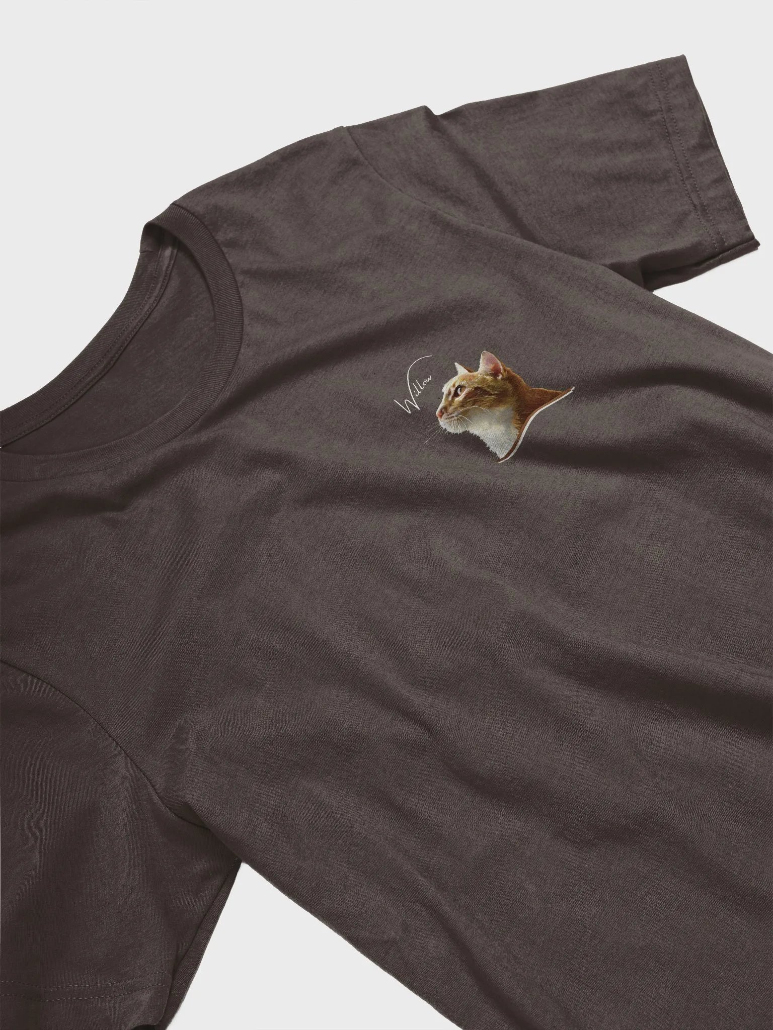 YOUR CAT! / T-SHIRT WITH PERSONALIZED NAME / DIGITAL ART III product image (4)