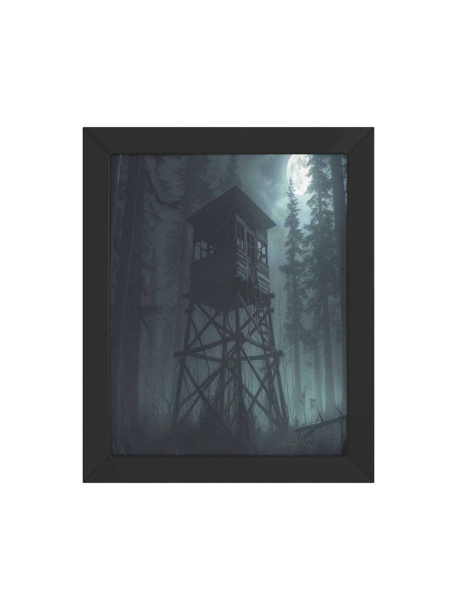 THE HIDE BEHIND PACIFIC NORTHWEST FRAMED PRINT product image (4)