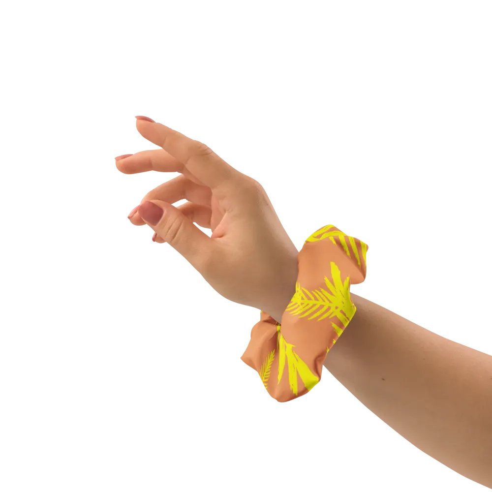 JoBeths' All-Over Print Scrunchie Orange & Yellow product image (3)