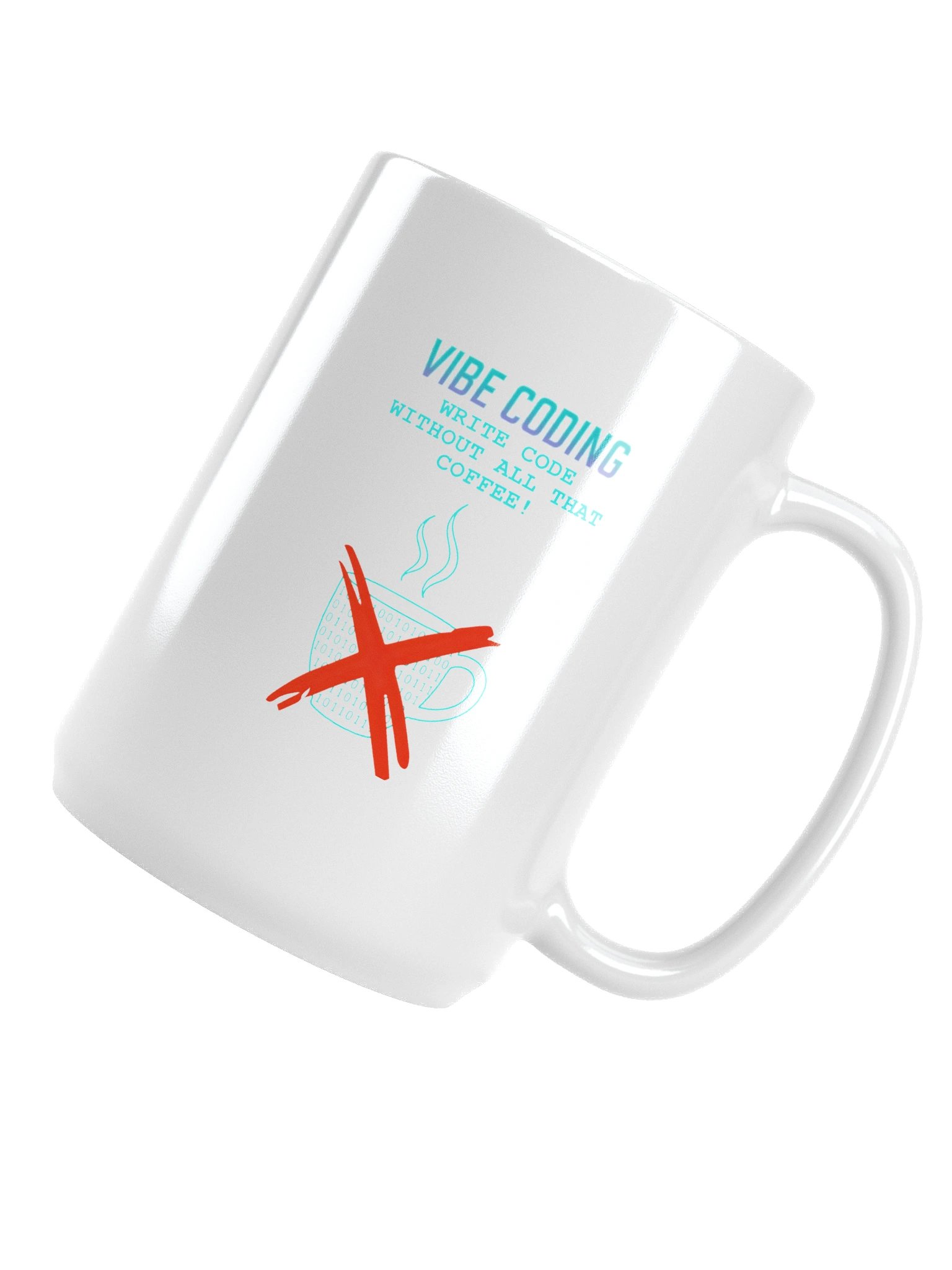 Vibe Coding - No Coffee, All Code - Coffee Mug product image (5)
