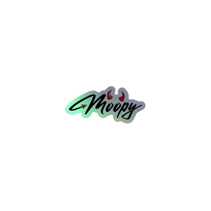 MoopyDevil HoloGraphic Sticker product image (1)
