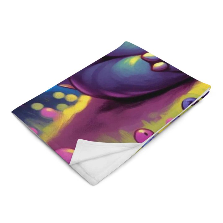 Starry Nights with Cute Cthulhu Blanket product image (14)