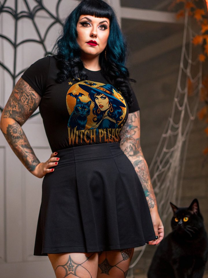 Witch Please!! Retro Halloween T-Shirt product image (2)