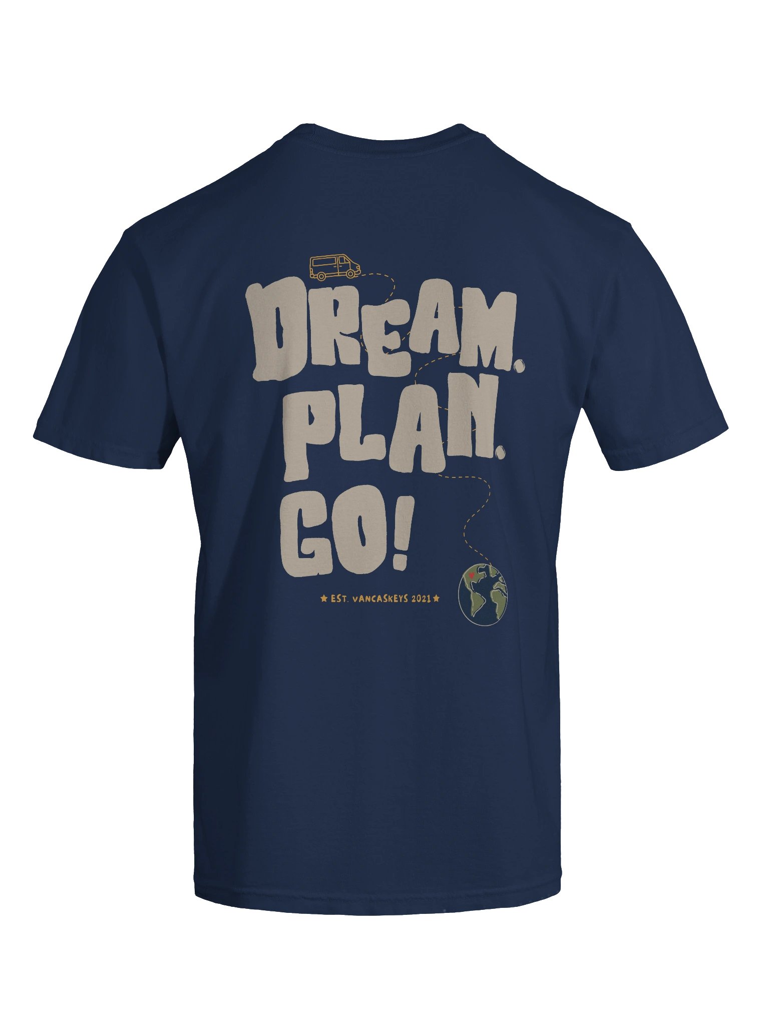 VANLIFE-ISH Comfort Cotton Tee (Color Summer) product image (7)