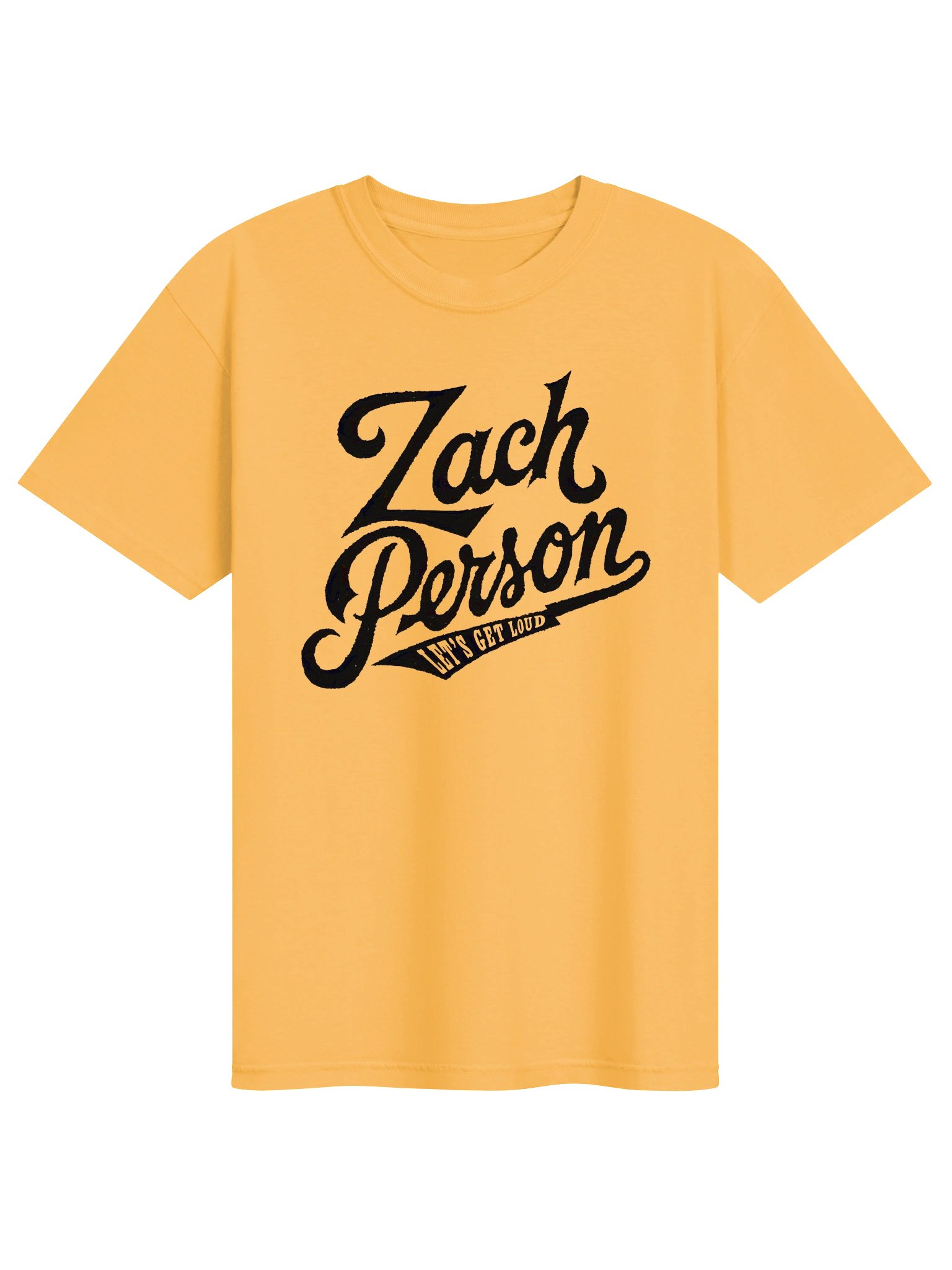 Vintage Script Tee (Gold) product image (1)
