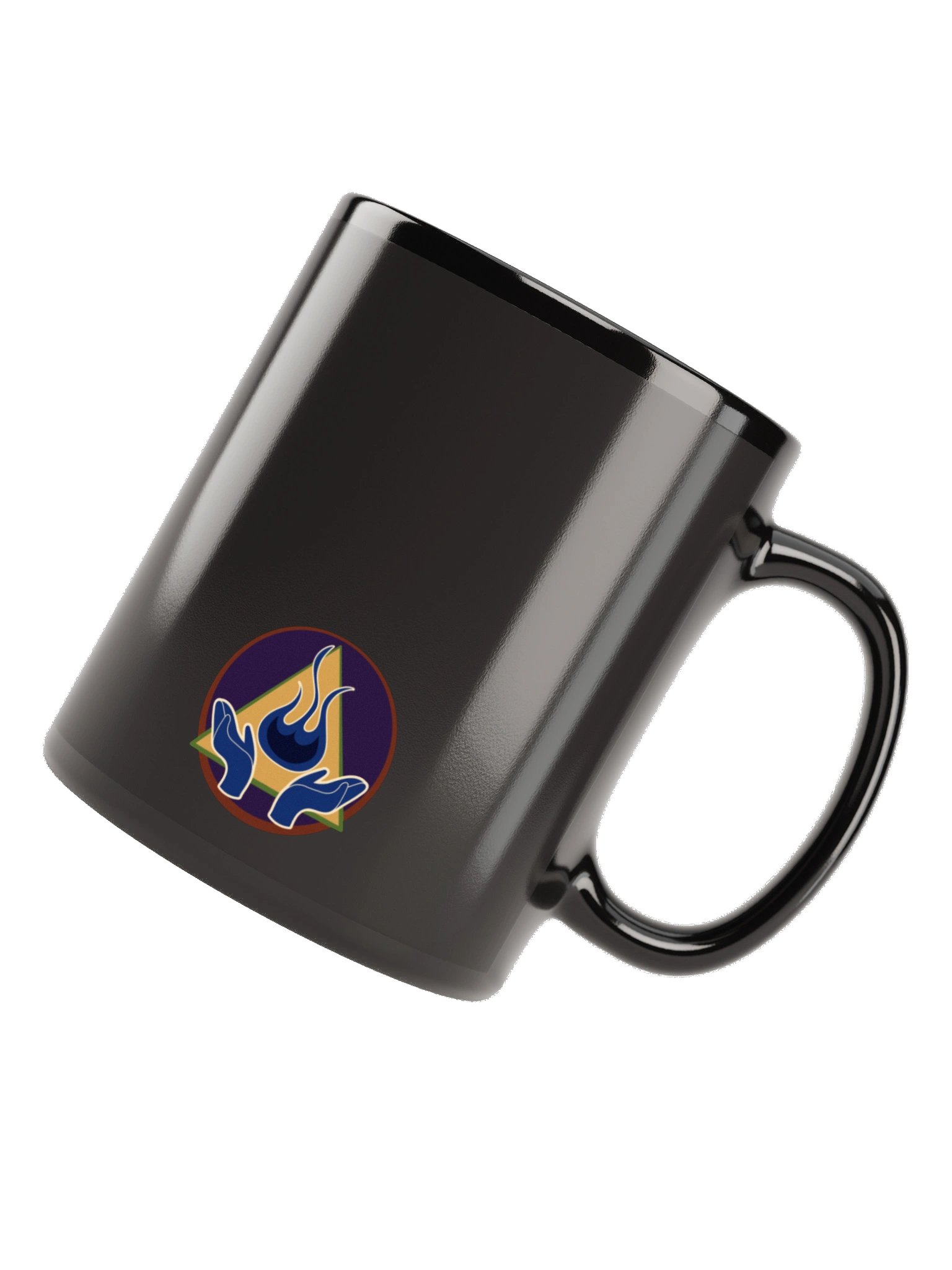 Lil Cherny in the Leaves Black Glossy Mug product image (11)