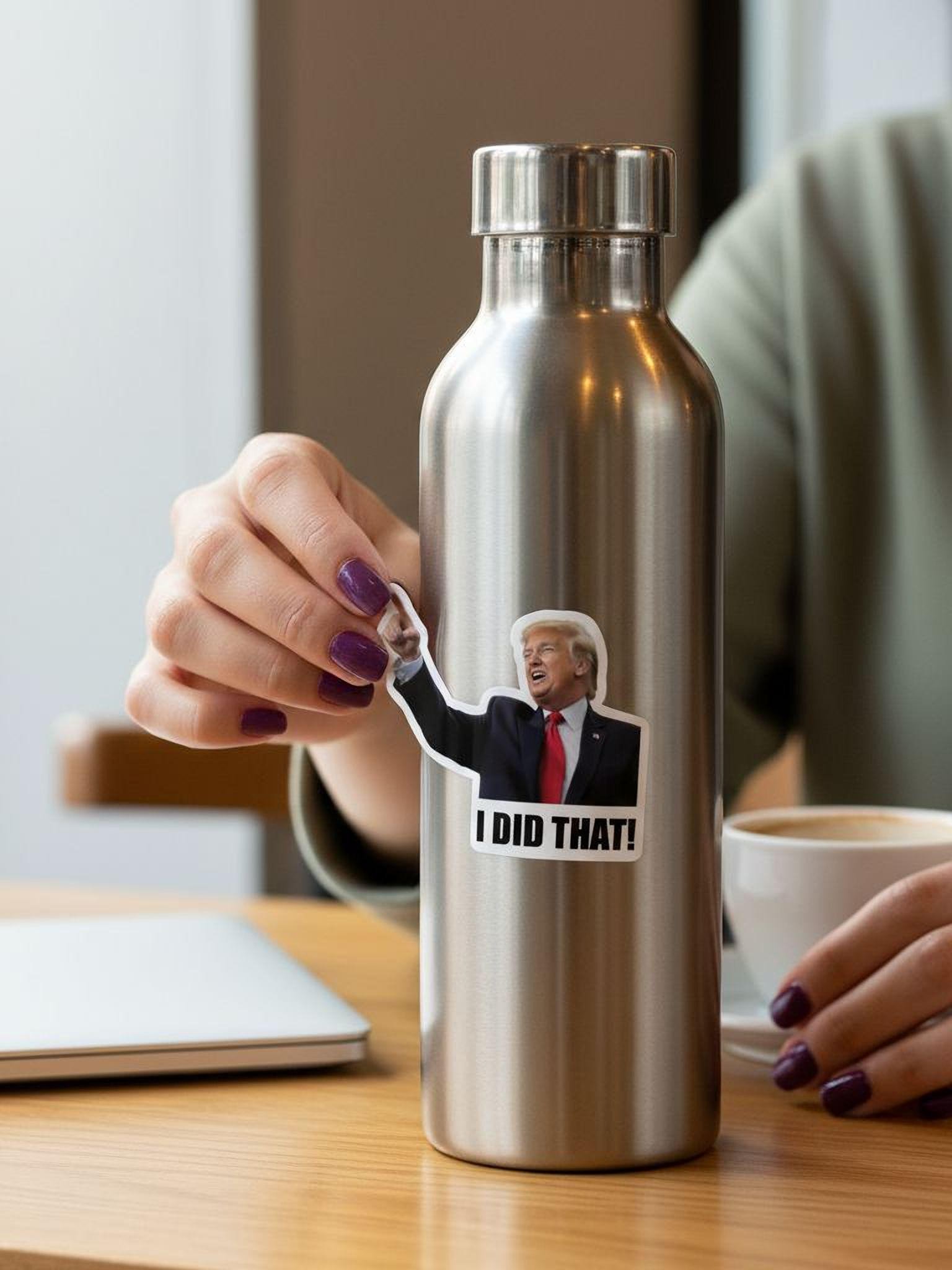 Trump I Did That Stickers, Funny Gas Pump Price Stickers, Bulk Packs 25 to 1000 product image (4)