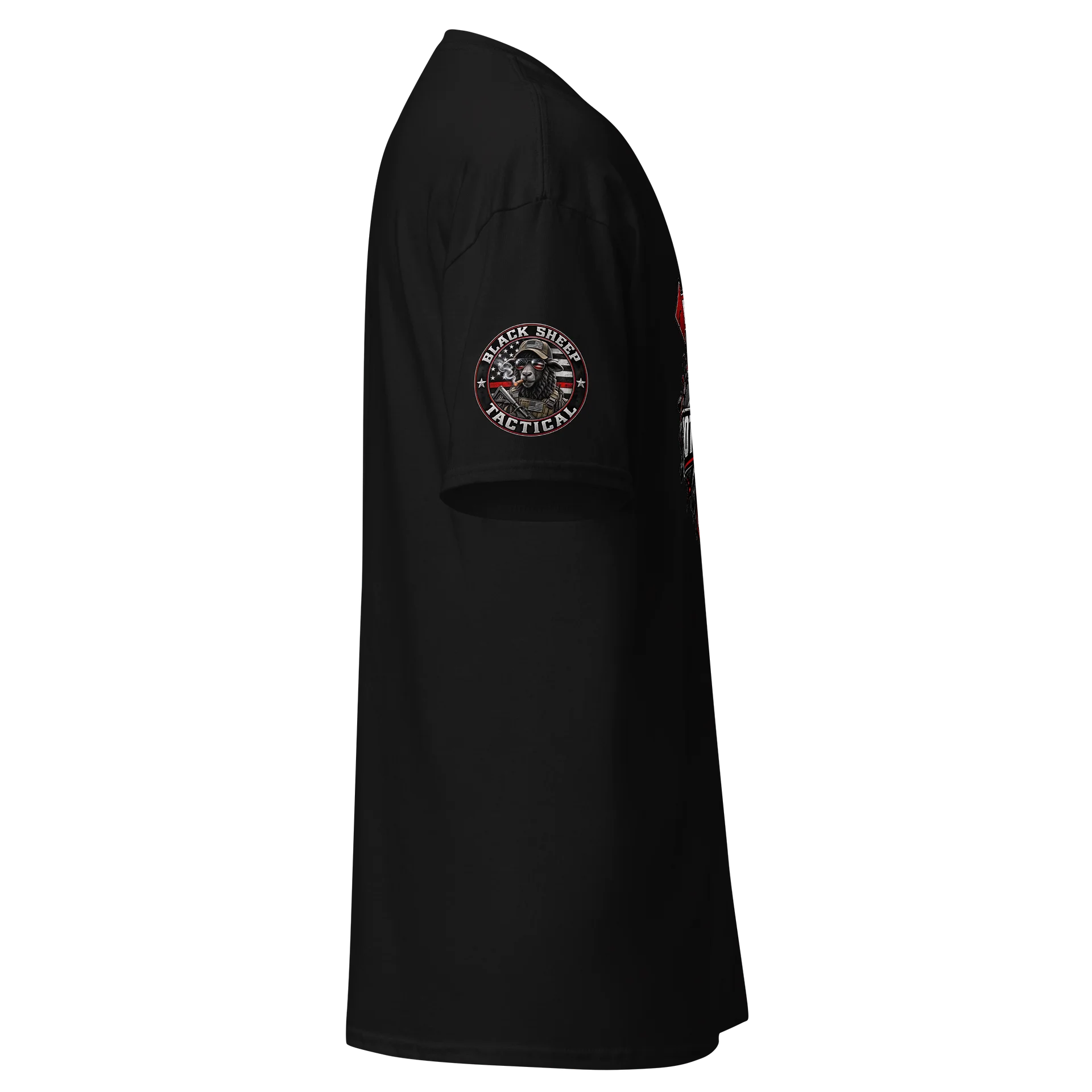 Black unisex Gildan Christian shirt product image (5)