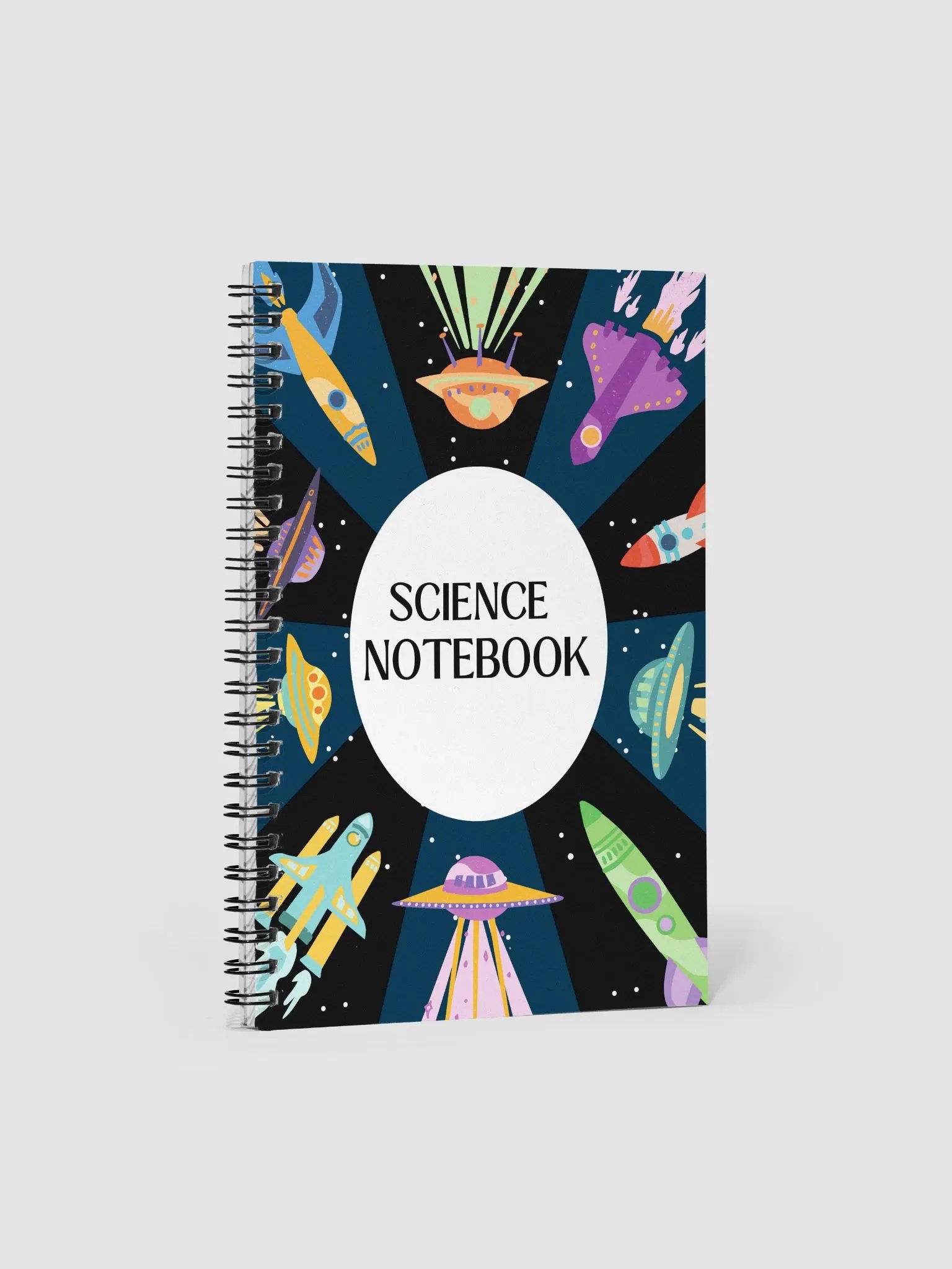 Galactic Explorer Spiral Notebook product image (1)
