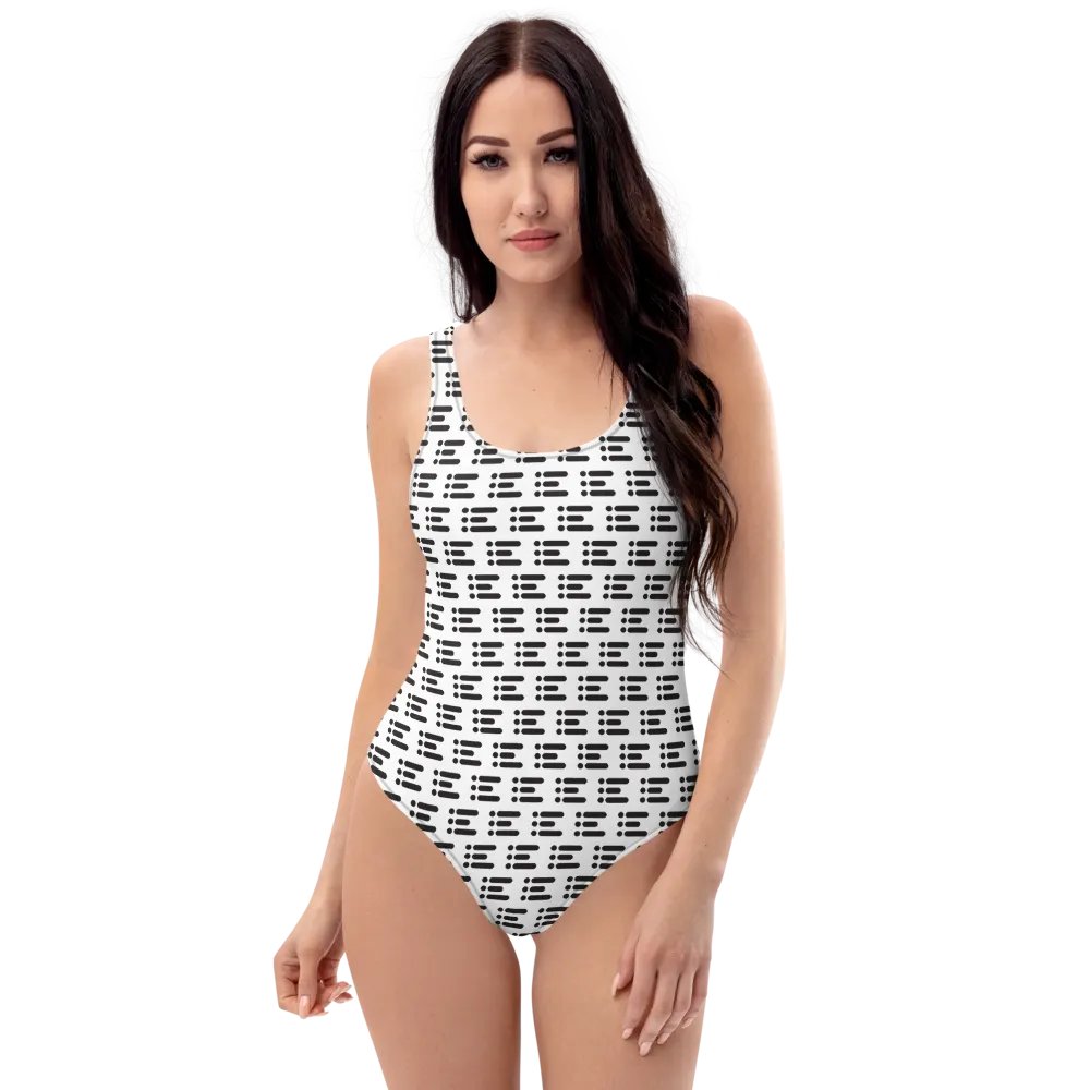 All-Over Print One-Piece Swimsuit w/ Pattern product image (1)